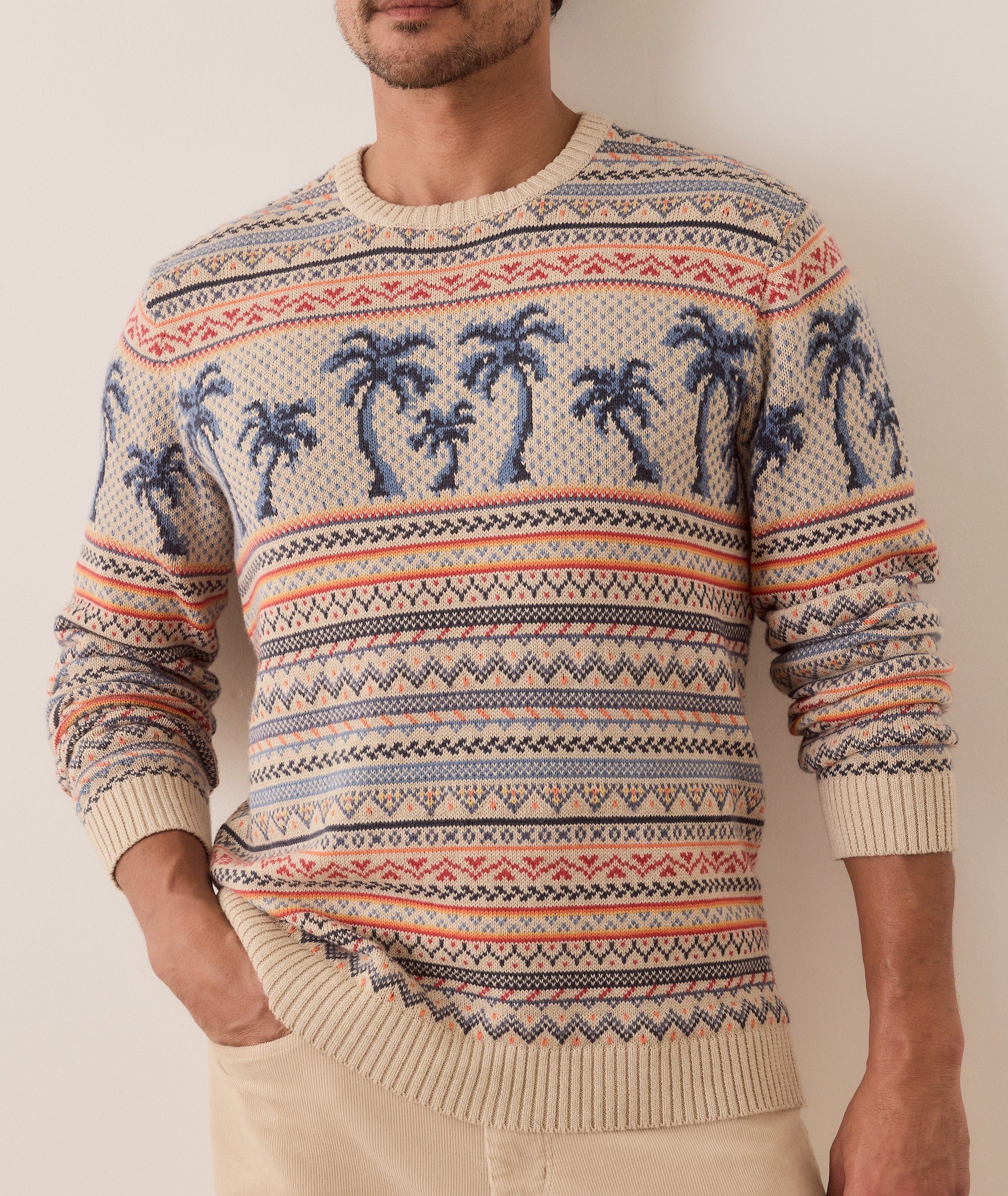 Archive California Fair Isle Sweater