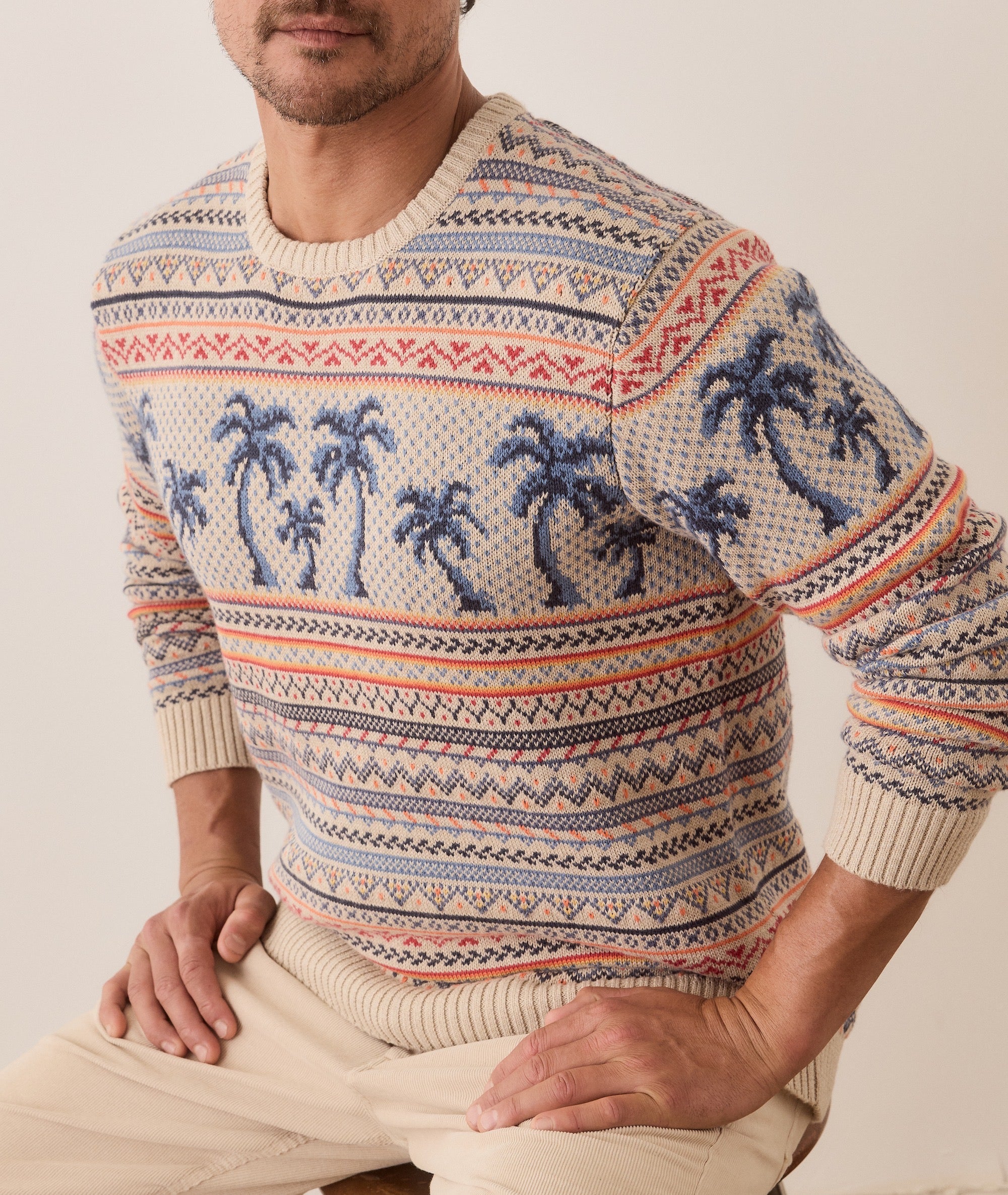 Archive California Fair Isle Sweater