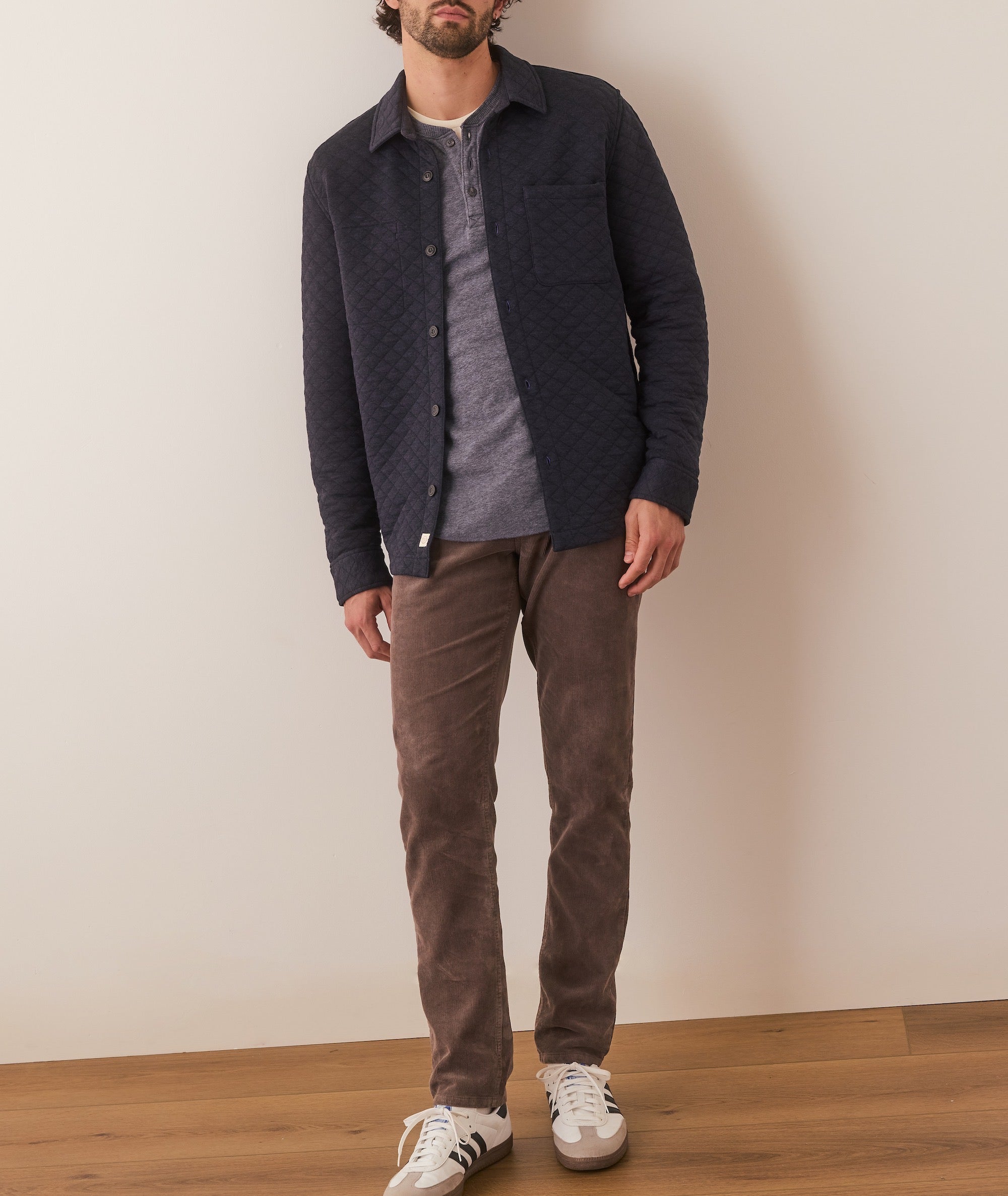 Corbet Quilted Overshirt
