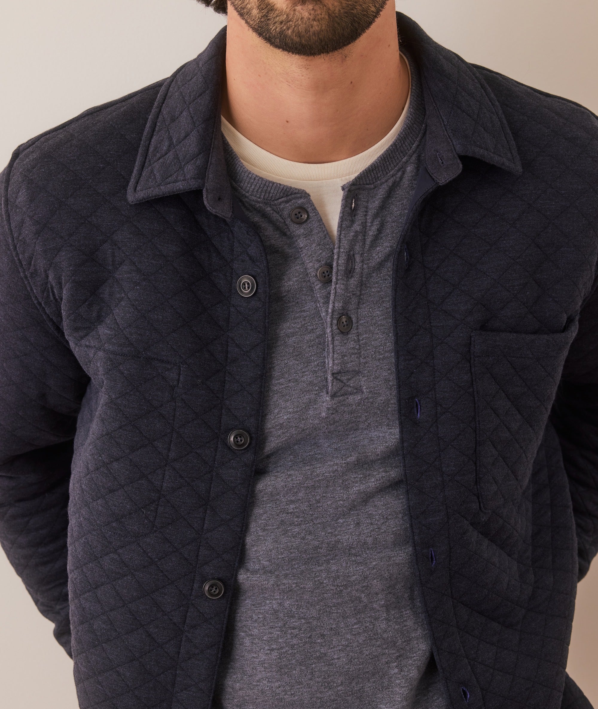 Corbet Quilted Overshirt