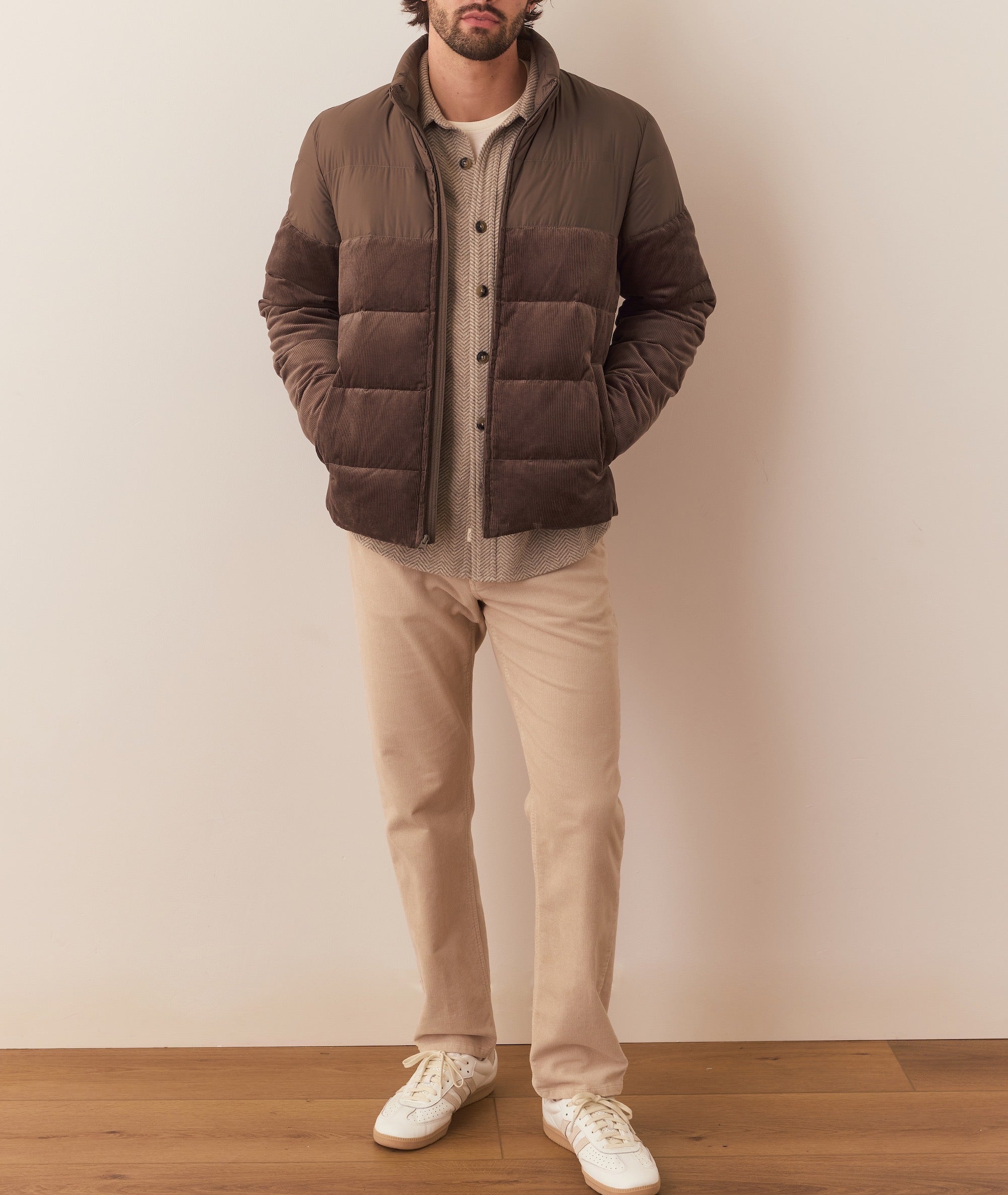 Miles Corduroy Puffer Jacket