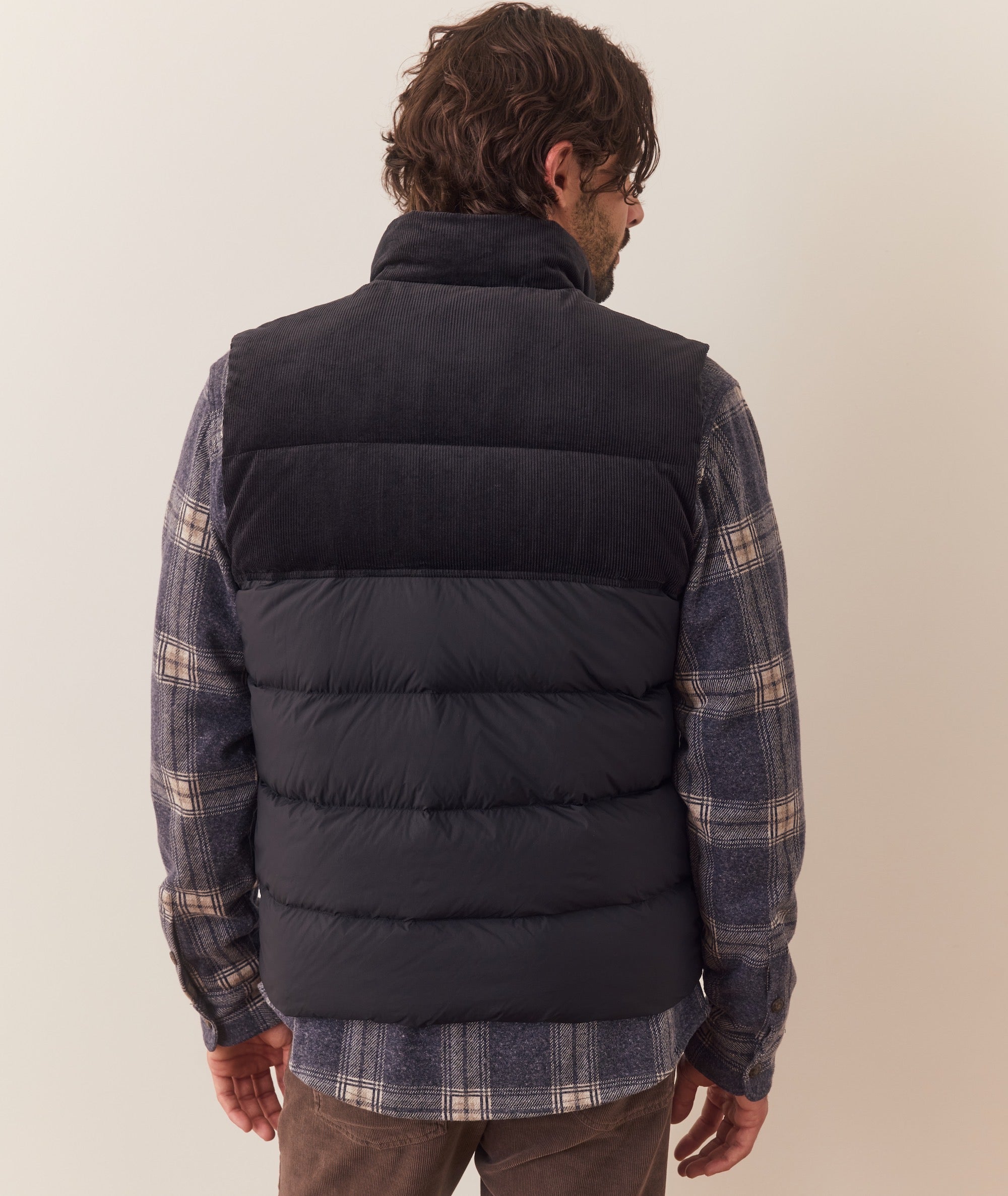 Miles Corduroy Puffer Vest