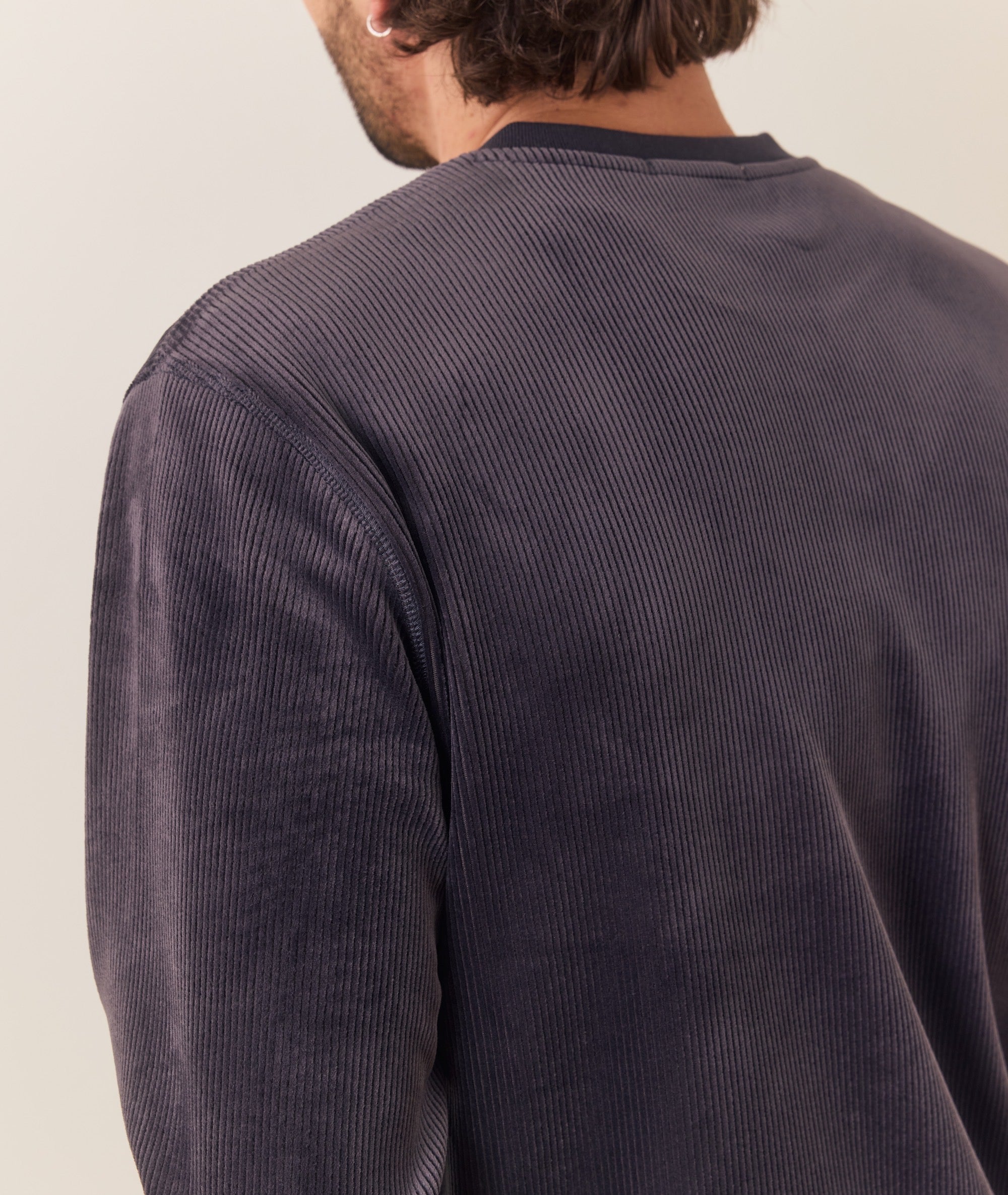 Cord Velour Henley