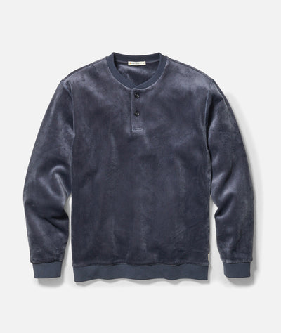 Cord Velour Henley