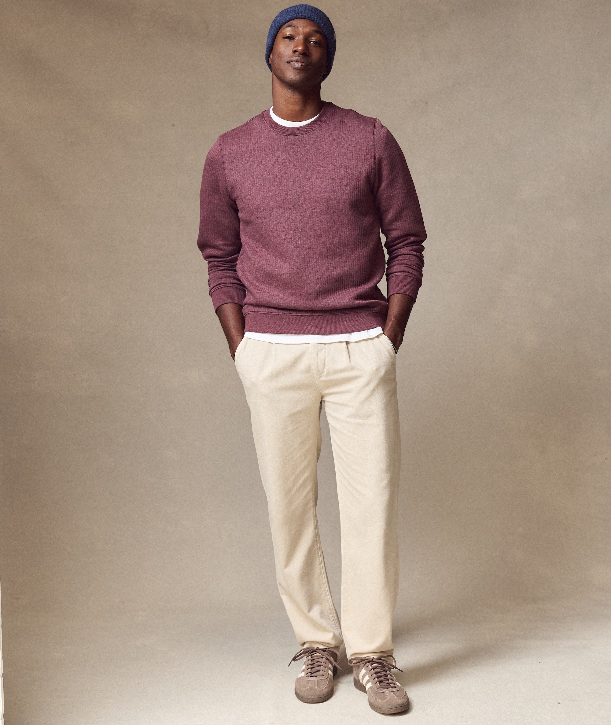 Corbet Quilted Crewneck