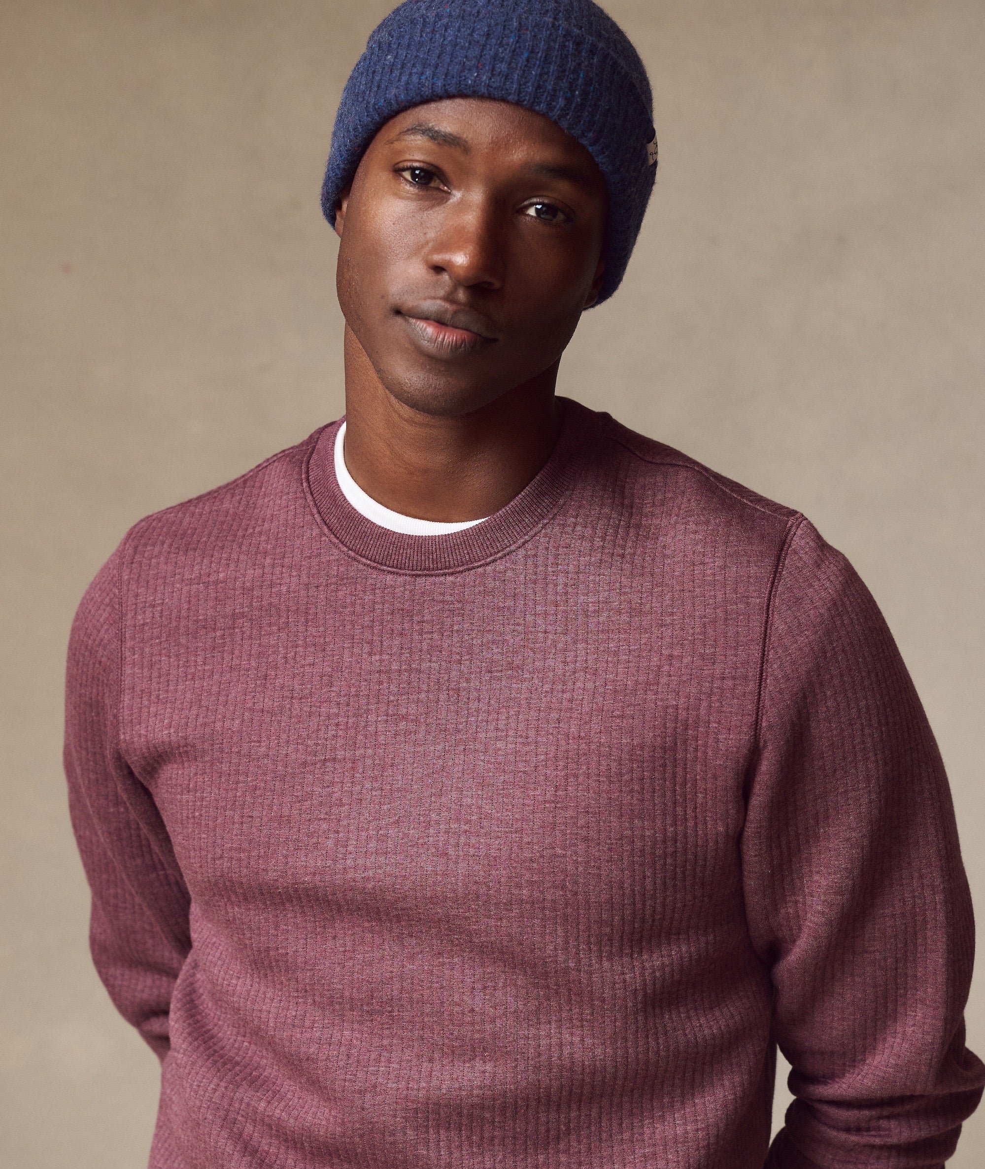 Corbet Quilted Crewneck