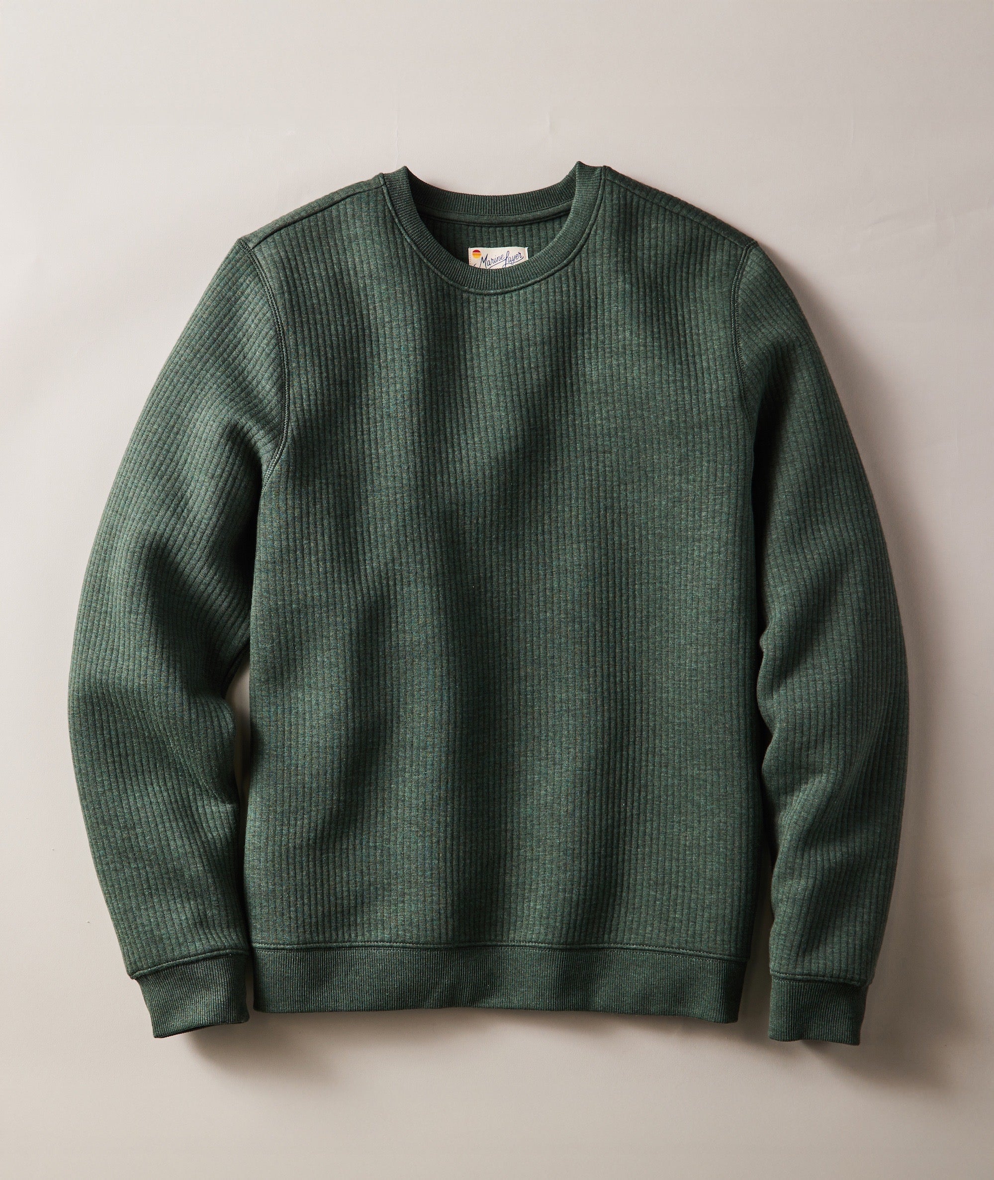 Corbet Quilted Crewneck