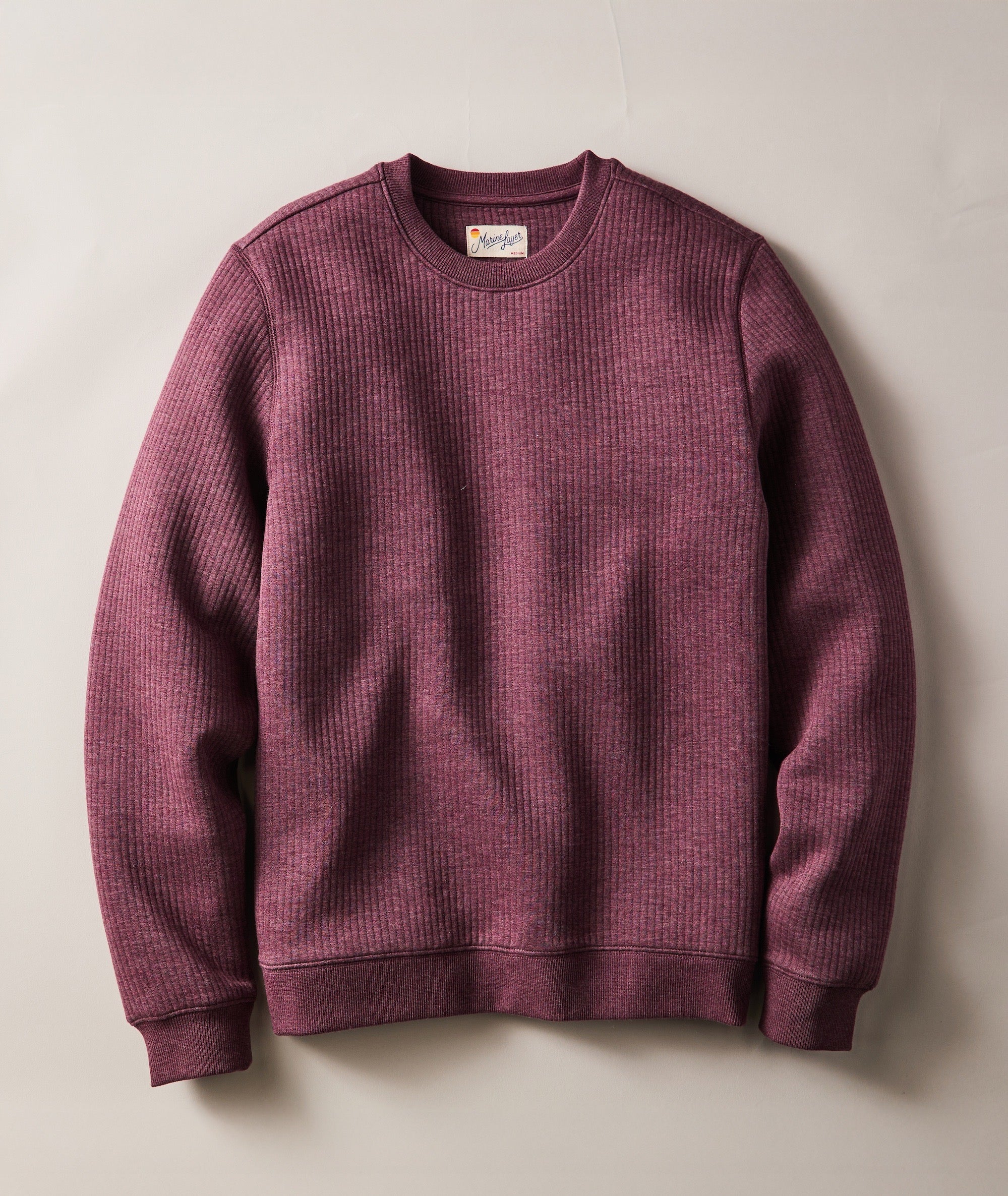 Corbet Quilted Crewneck