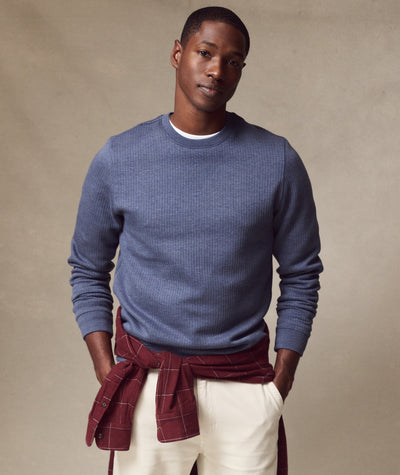 Corbet Quilted Crewneck