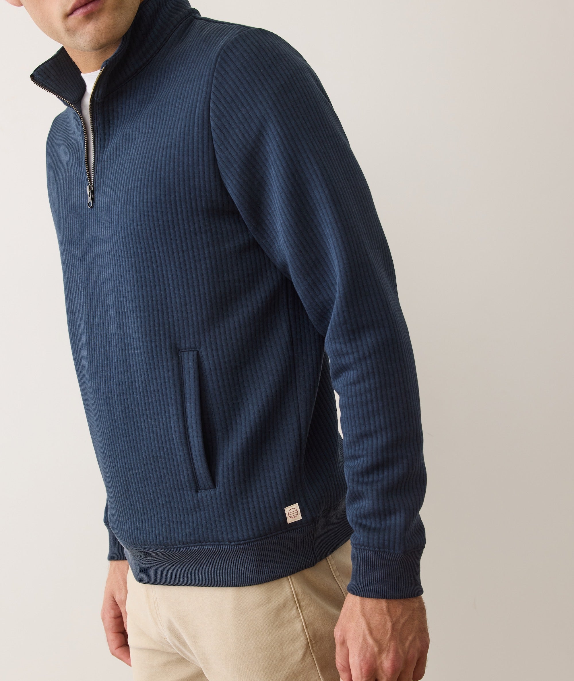Corbet Quilted Quarter Zip