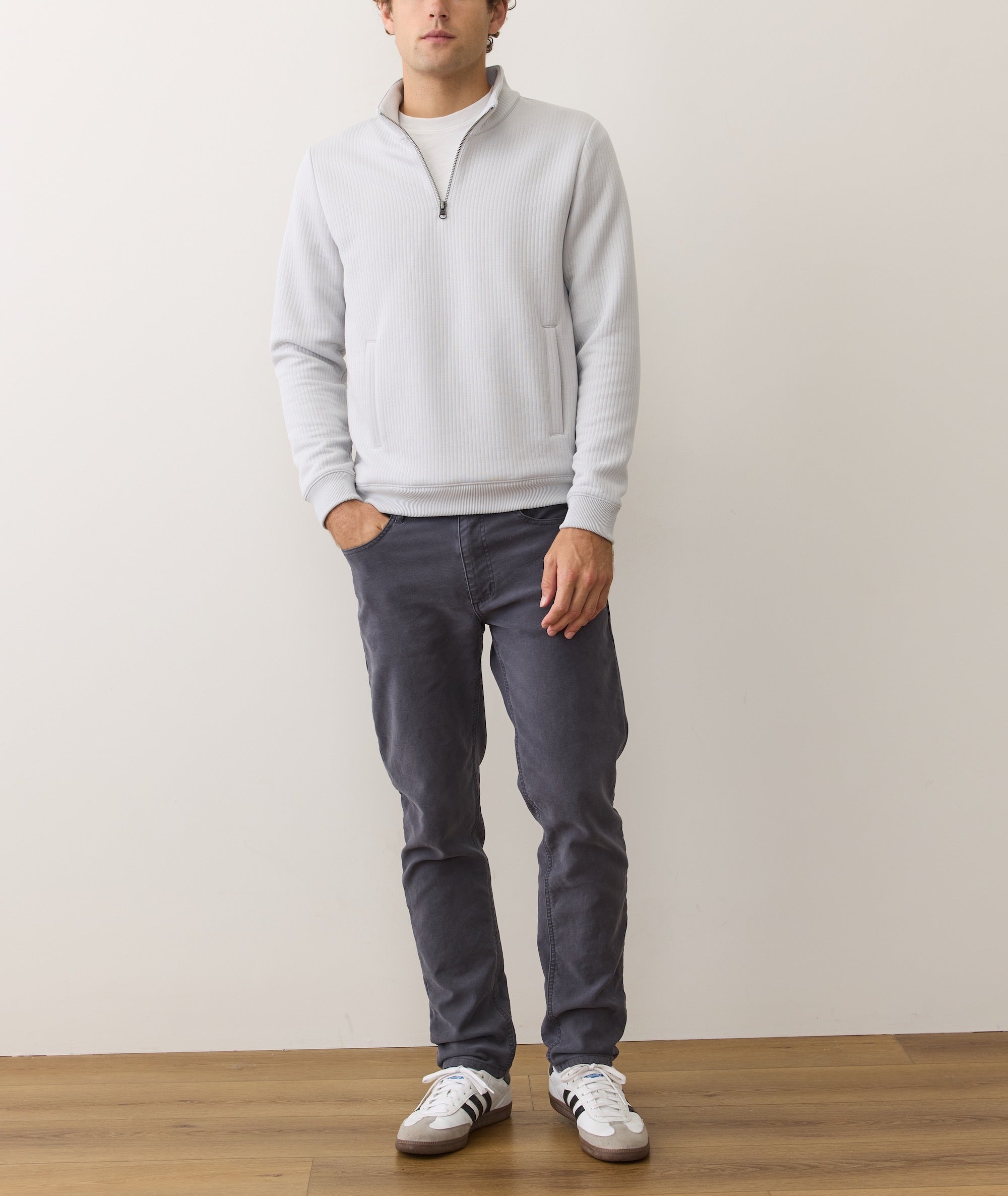 Corbet Quilted Quarter Zip