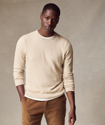 Cotton Cashmere Sweater Tee