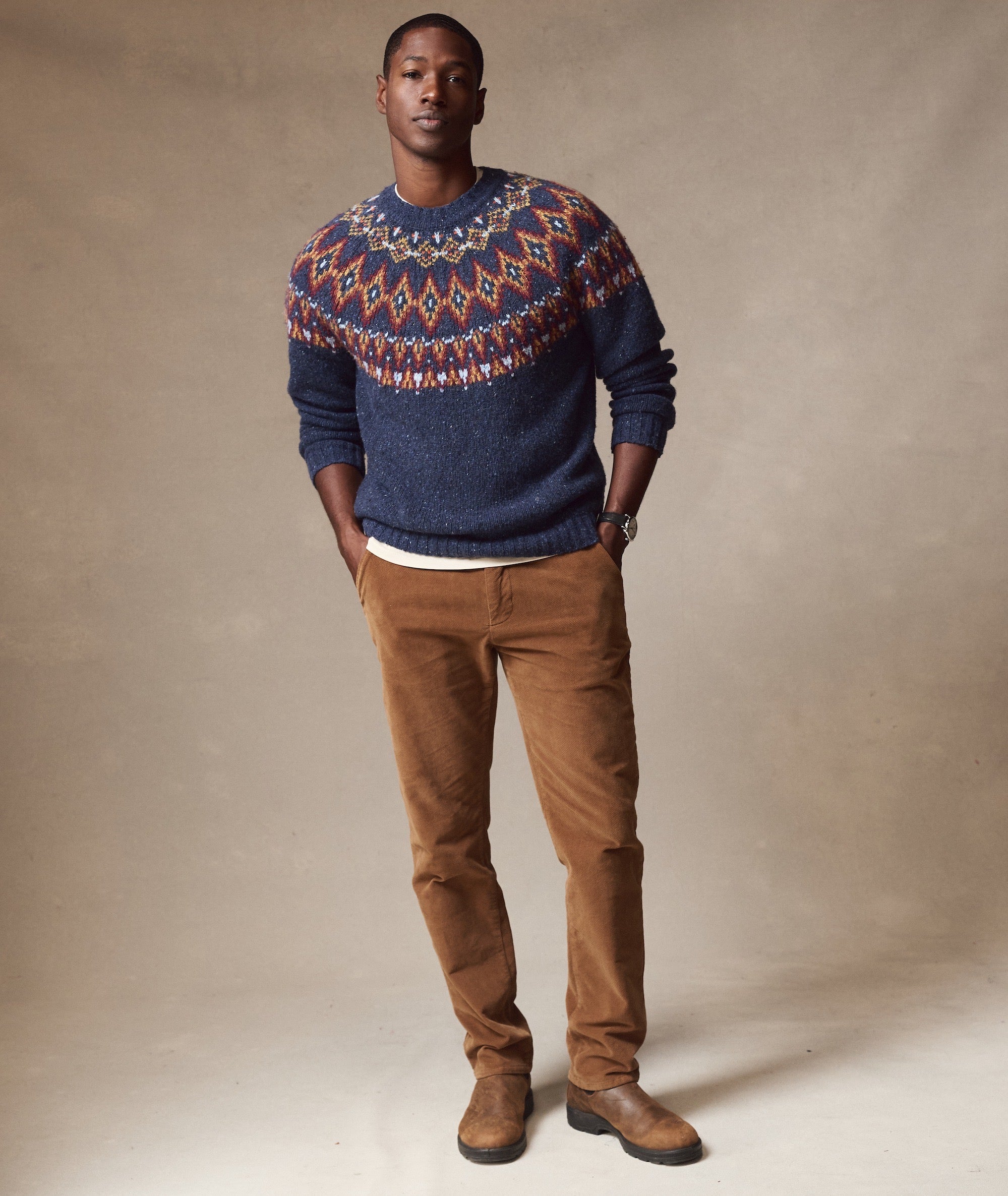 Donegal Fair Isle Sweater