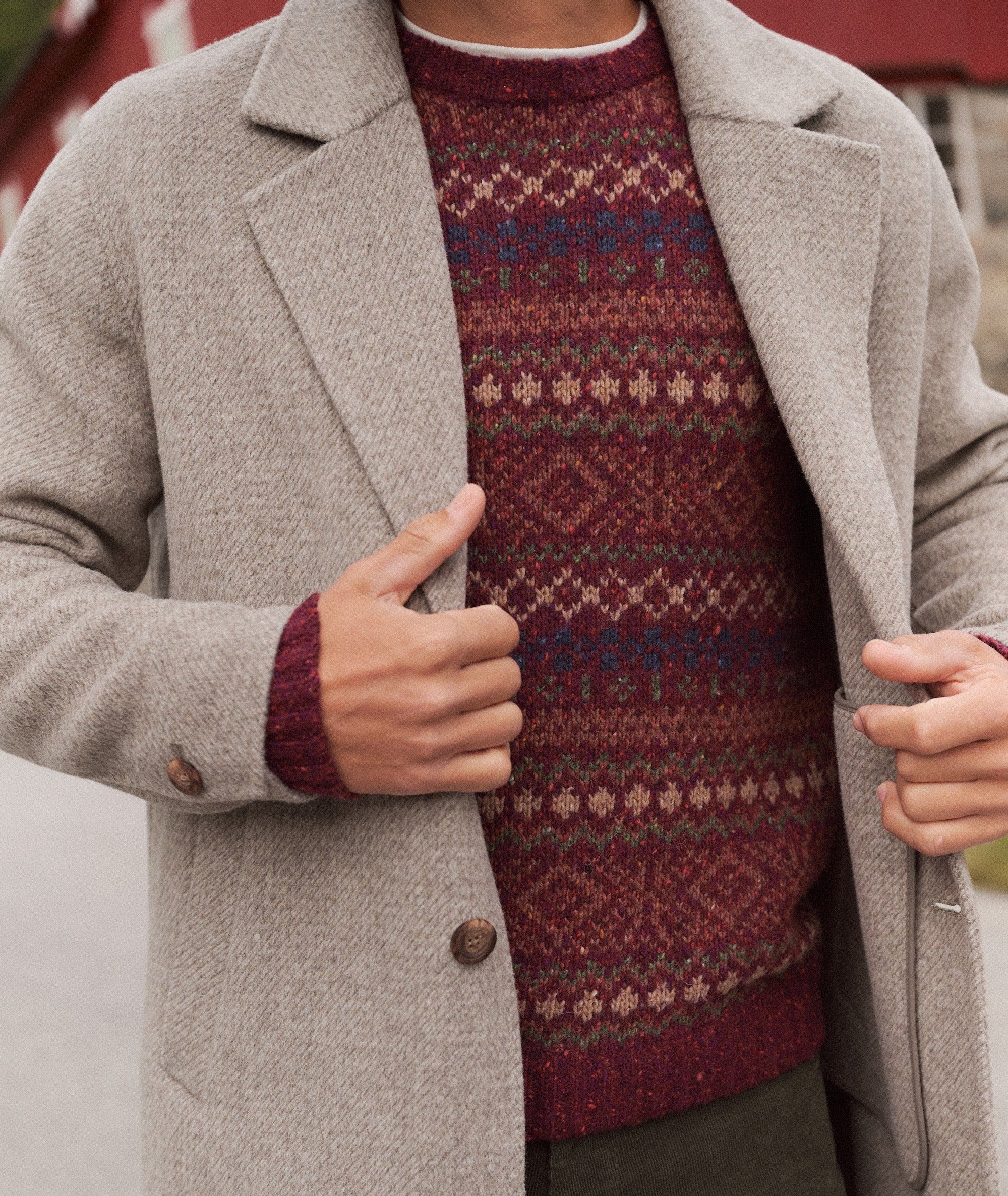 Irving Wool Longline Coat