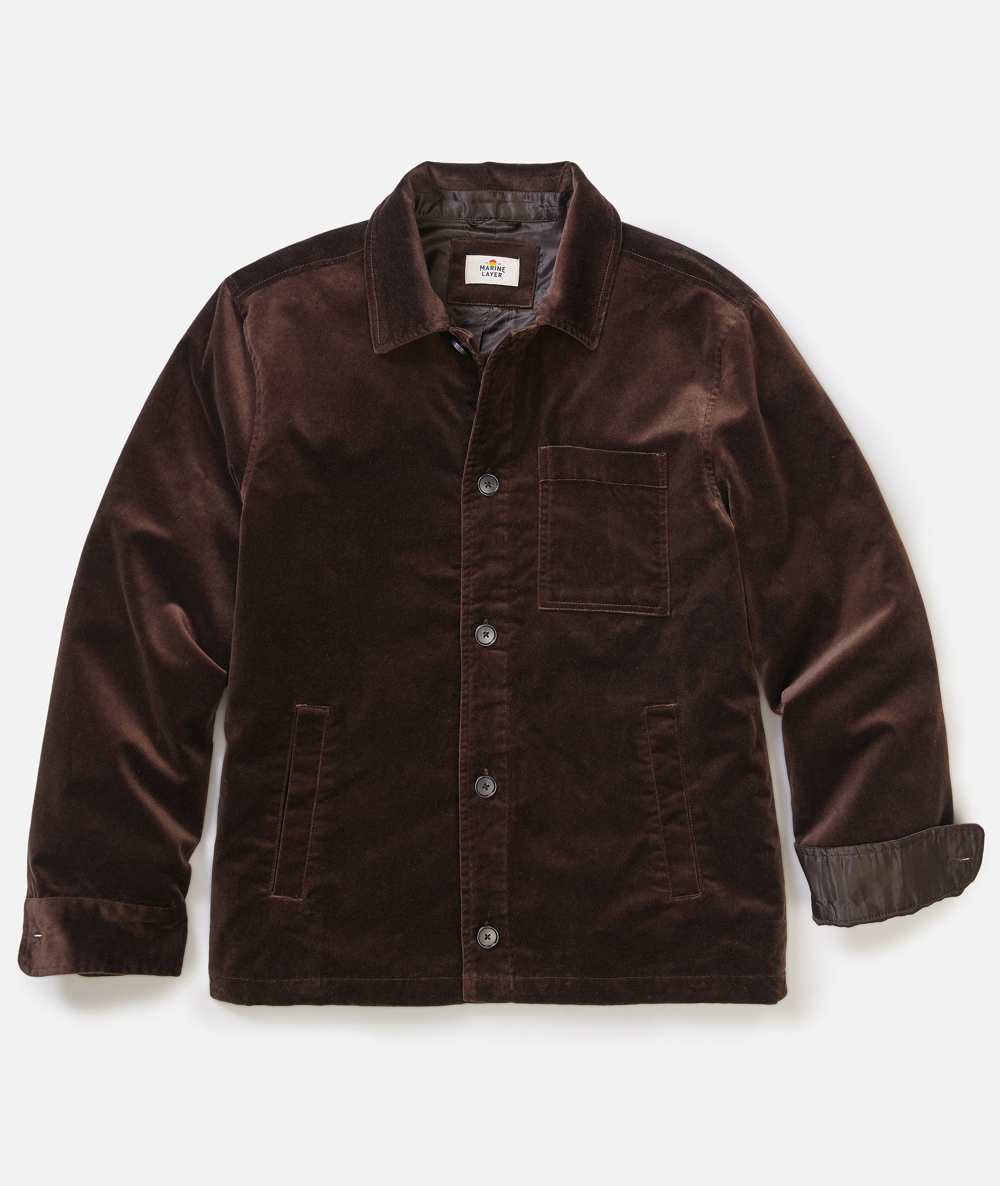 Lorenzo Velvet Overshirt