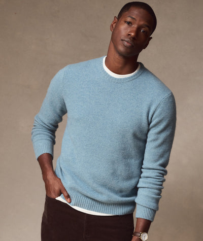 Coastal Merino Crewneck Sweater