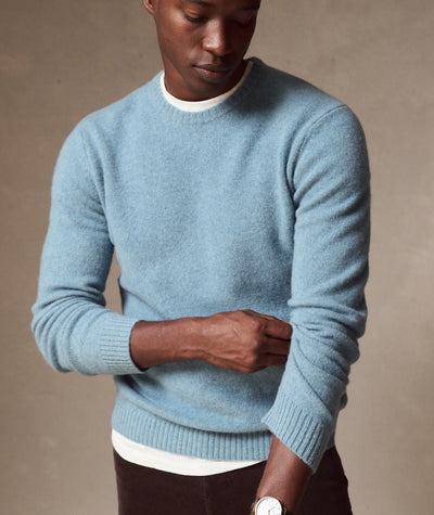 Coastal Merino Crewneck Sweater
