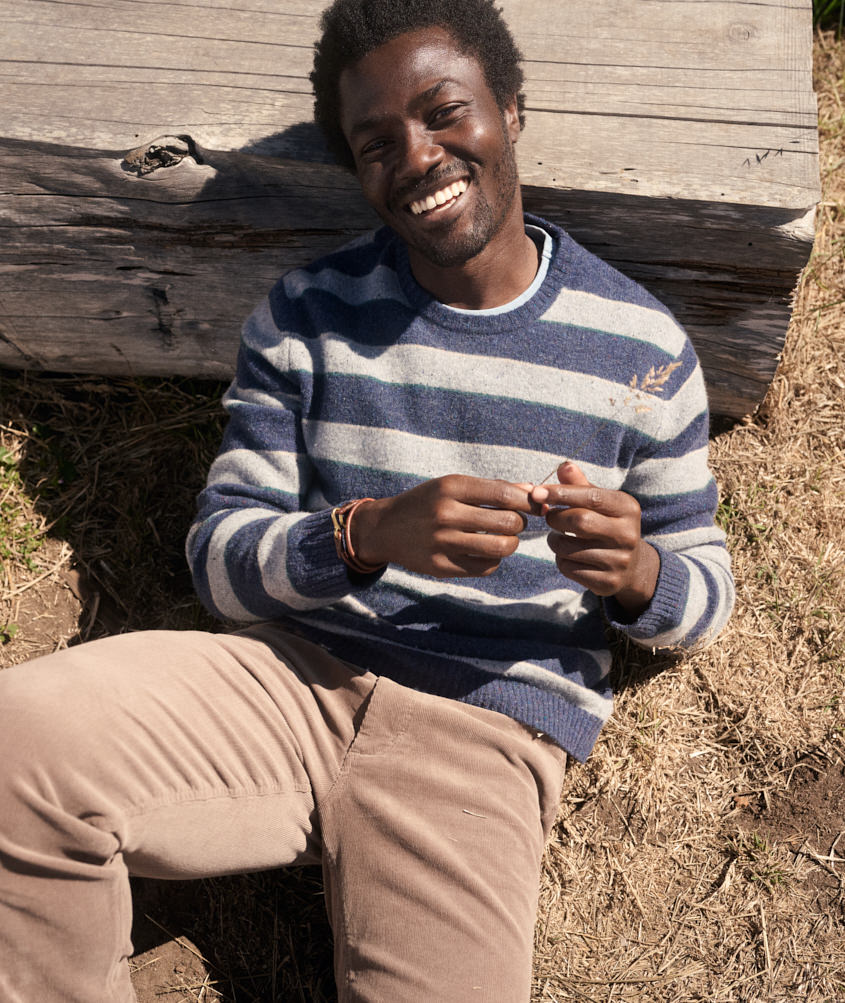 Coastal Merino Crewneck Sweater