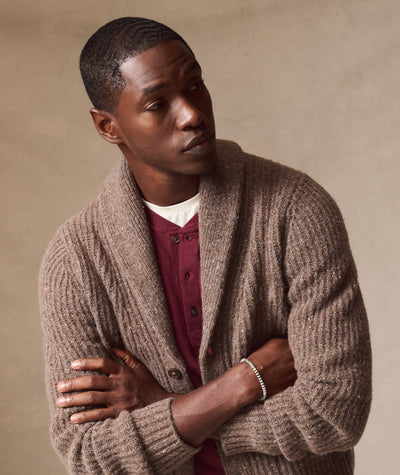 Coastal Merino Shawl Cardigan