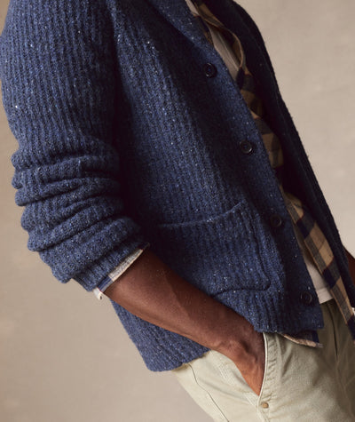Coastal Merino Shawl Cardigan