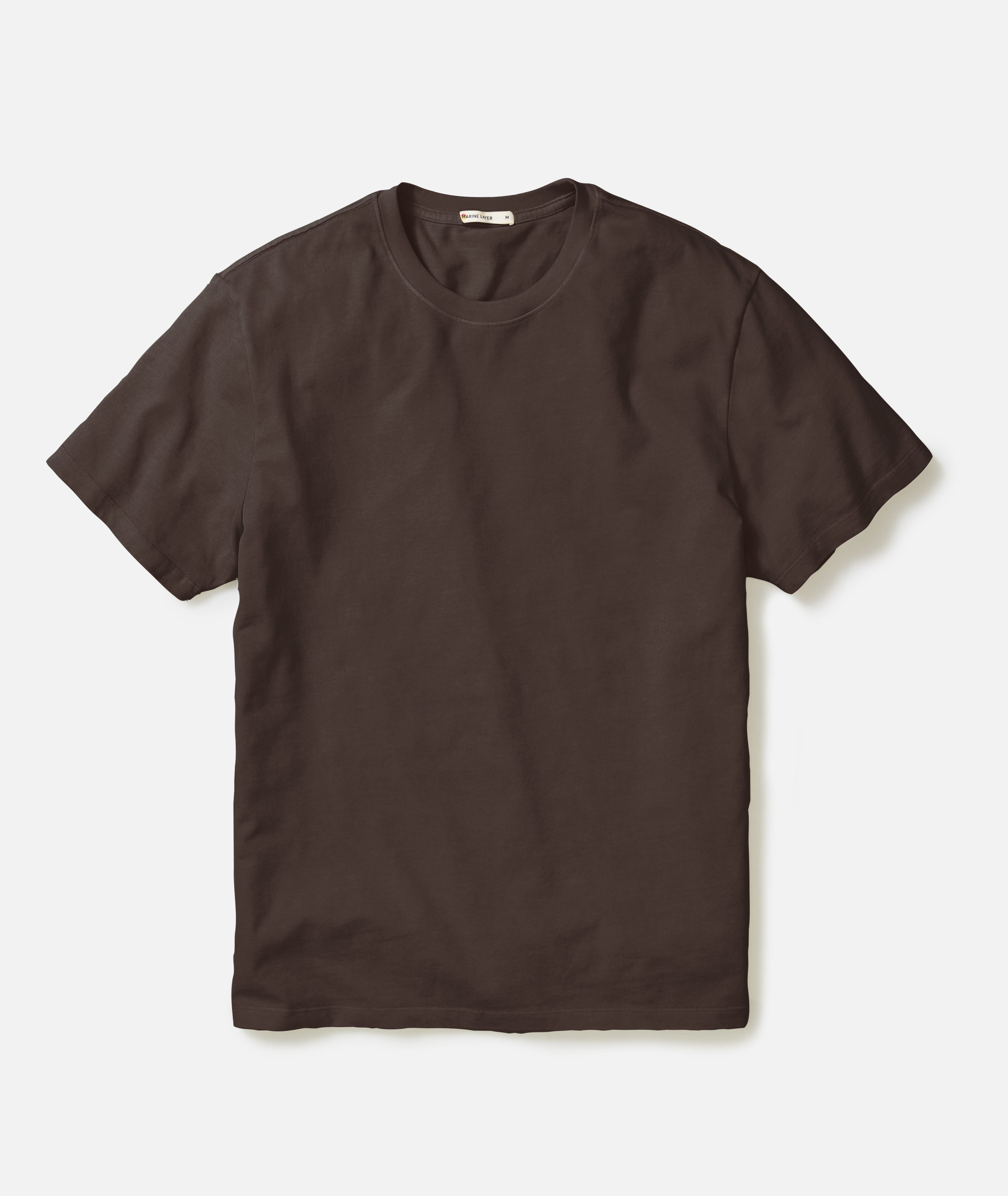 Men's Luxe 250 Tee in Coffee