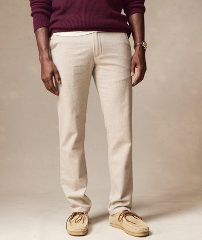 Saturday Houndstooth Slim Straight Chino