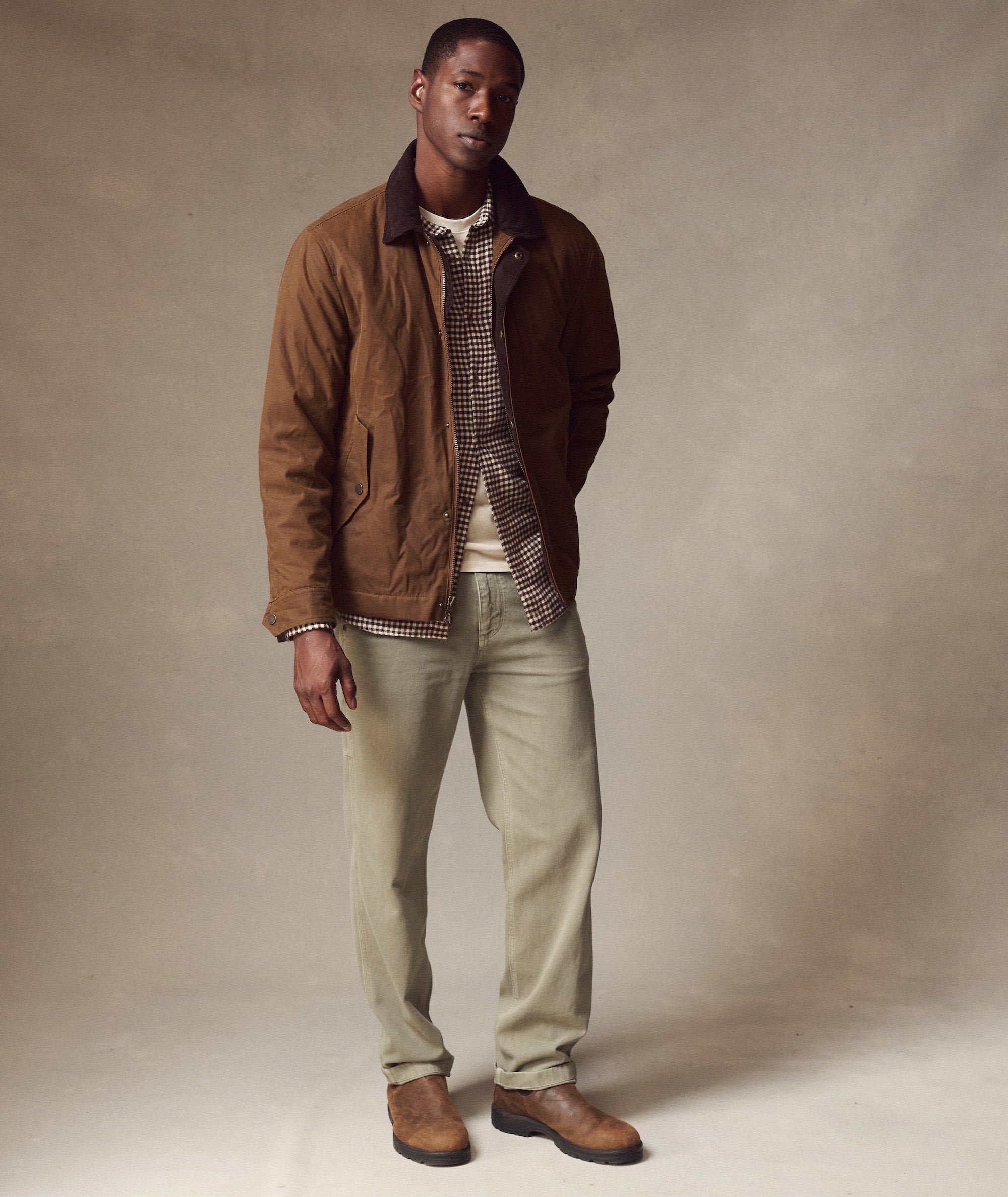 Weston Wax Canvas Barn Jacket
