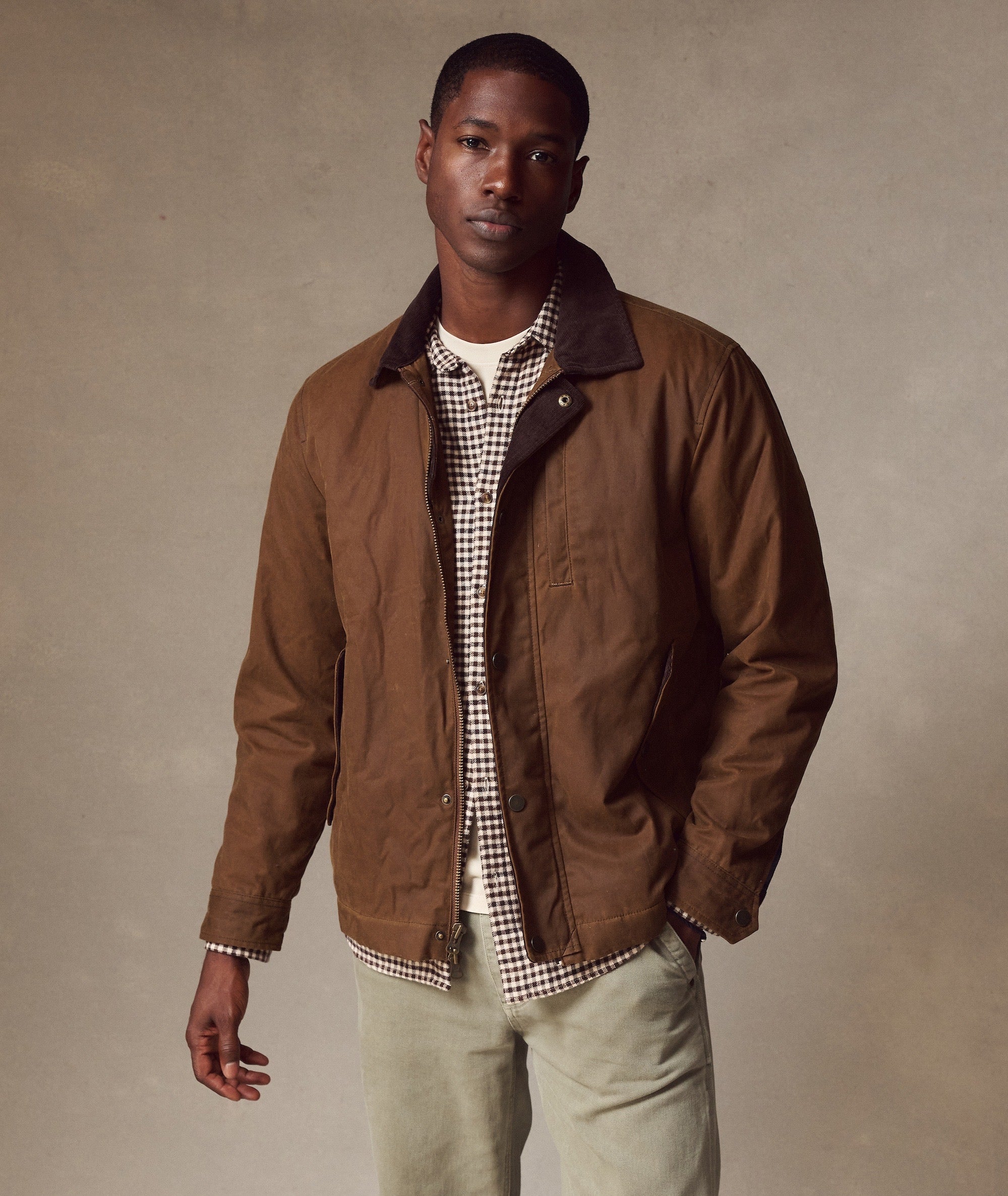 Weston Wax Canvas Barn Jacket