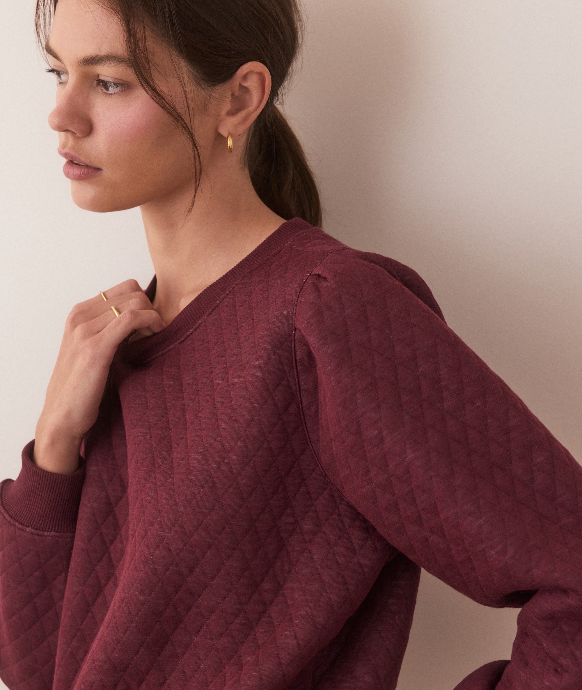 Corbet Puff Sleeve Sweatshirt