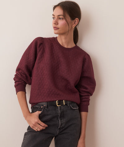 Corbet Puff Sleeve Sweatshirt