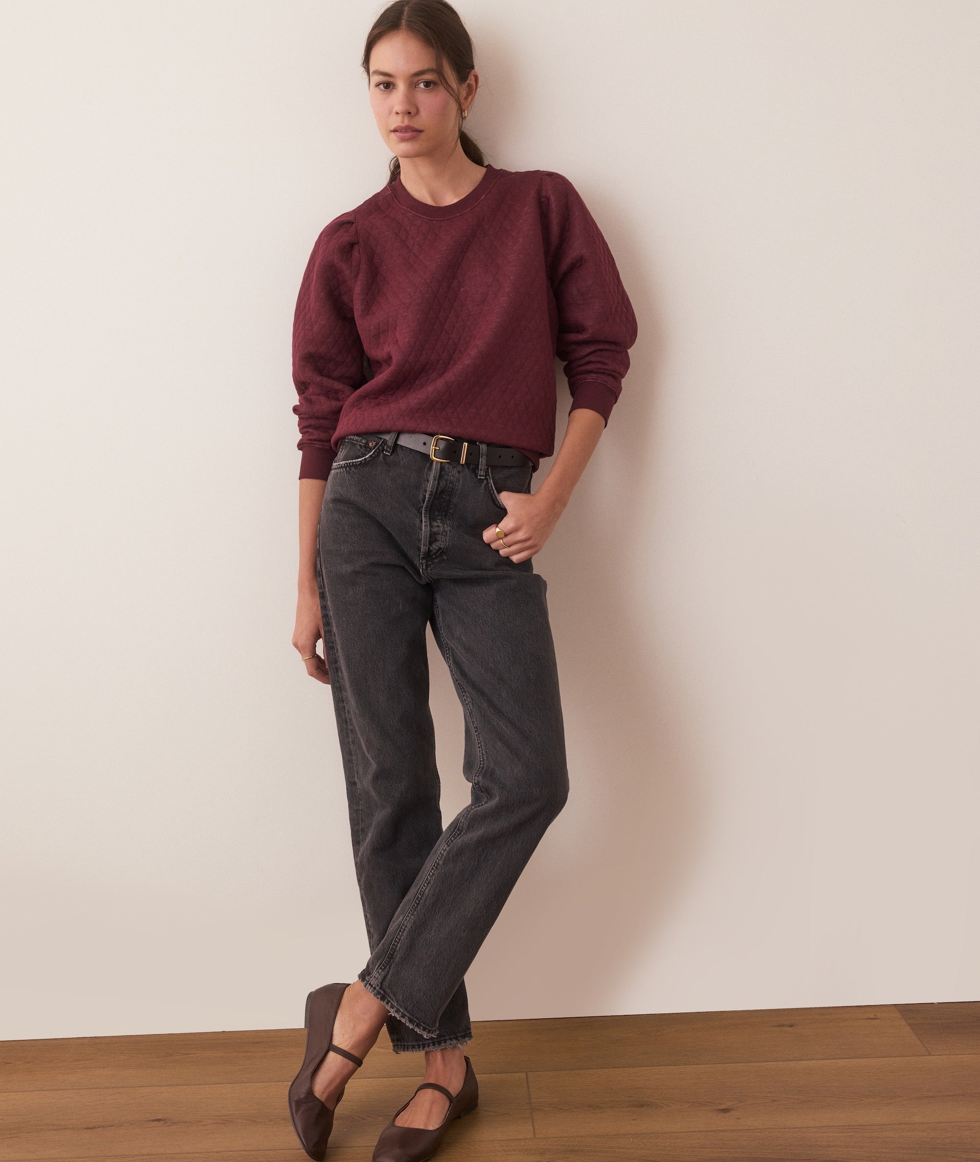 Corbet Puff Sleeve Sweatshirt