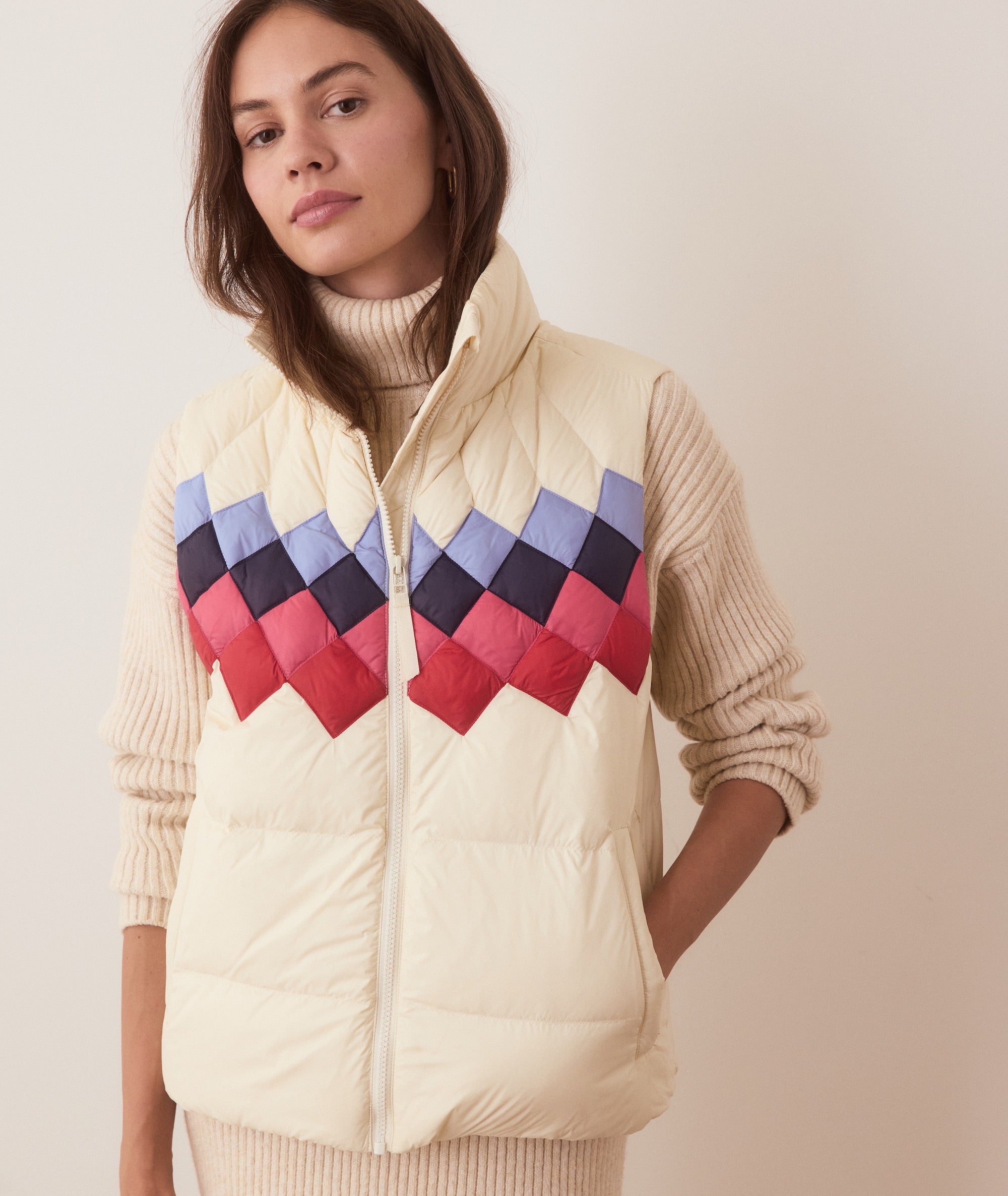 公式の  Archive Sierra Layer Marine – Vest Puffer トップス