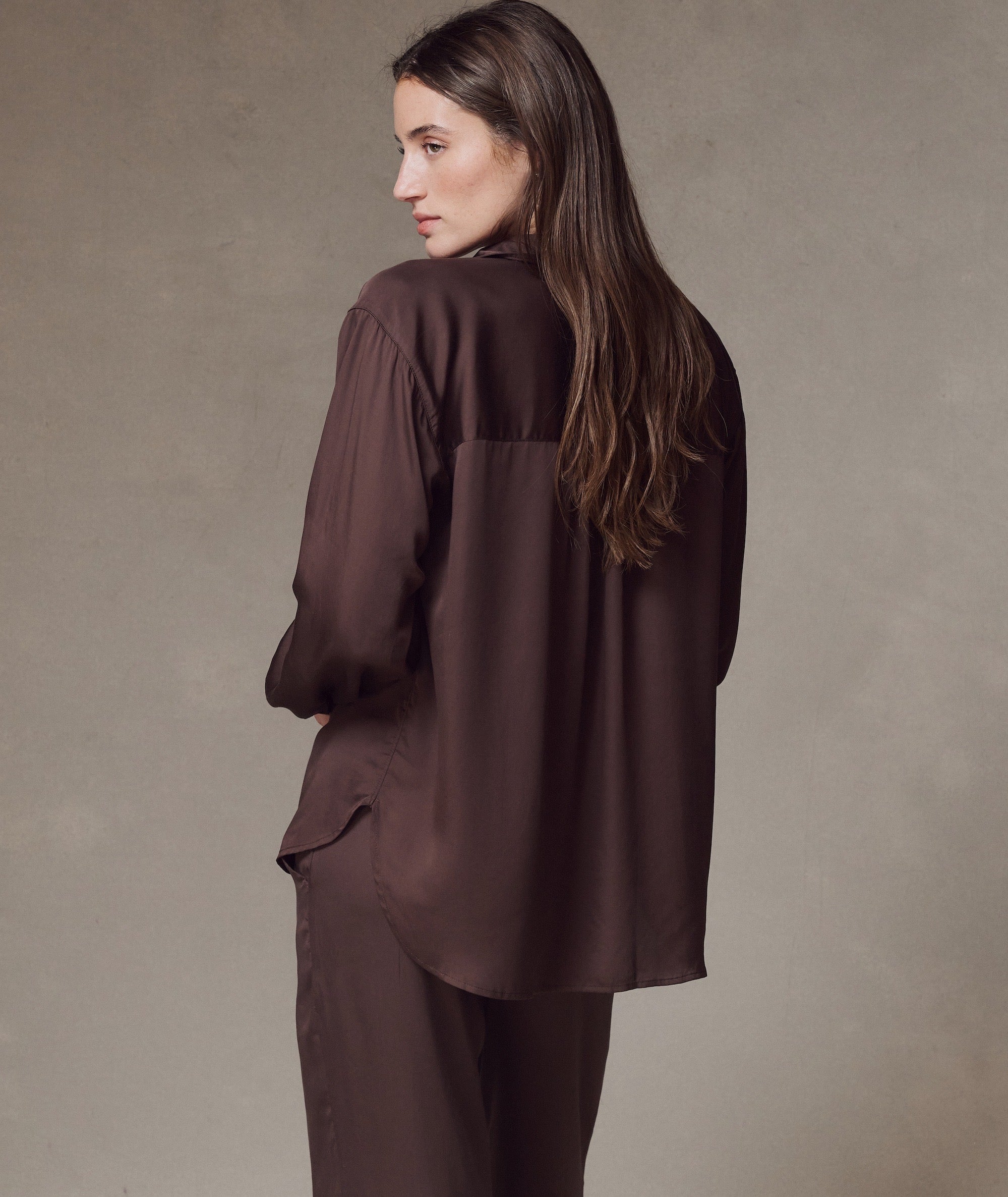 Bella Better-than-Silk Button Down