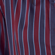 Navy Wine Stripe