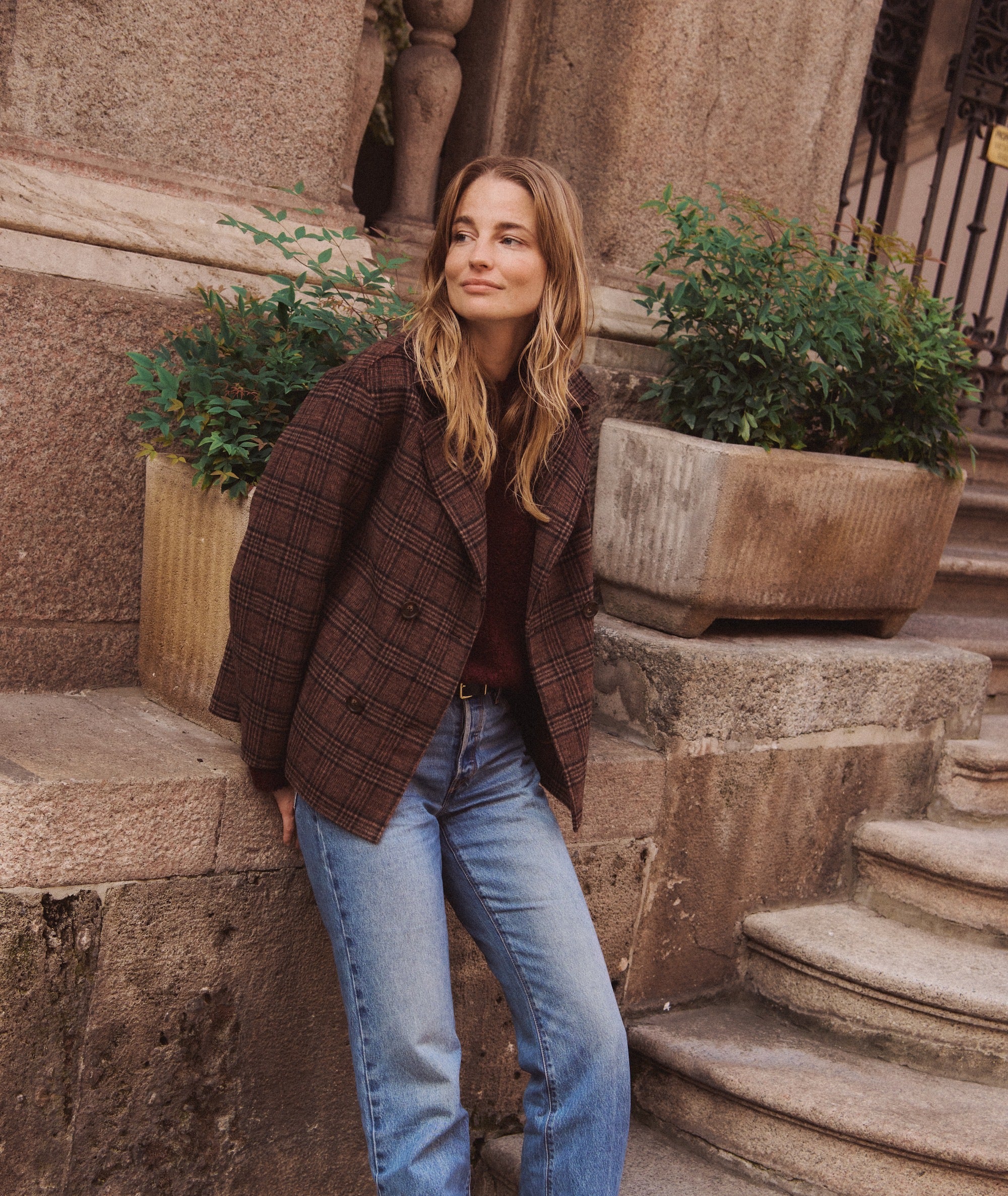 Valentina Wool Peacoat