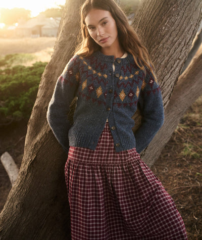 Donegal Fair Isle Cardigan
