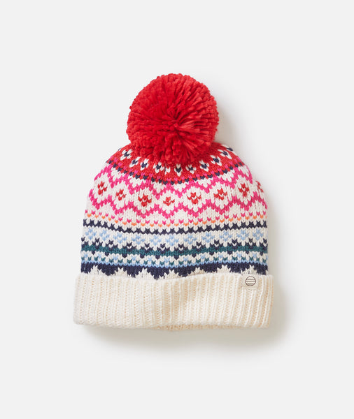 Fair Isle Pom Beanie – Marine Layer display picture 2