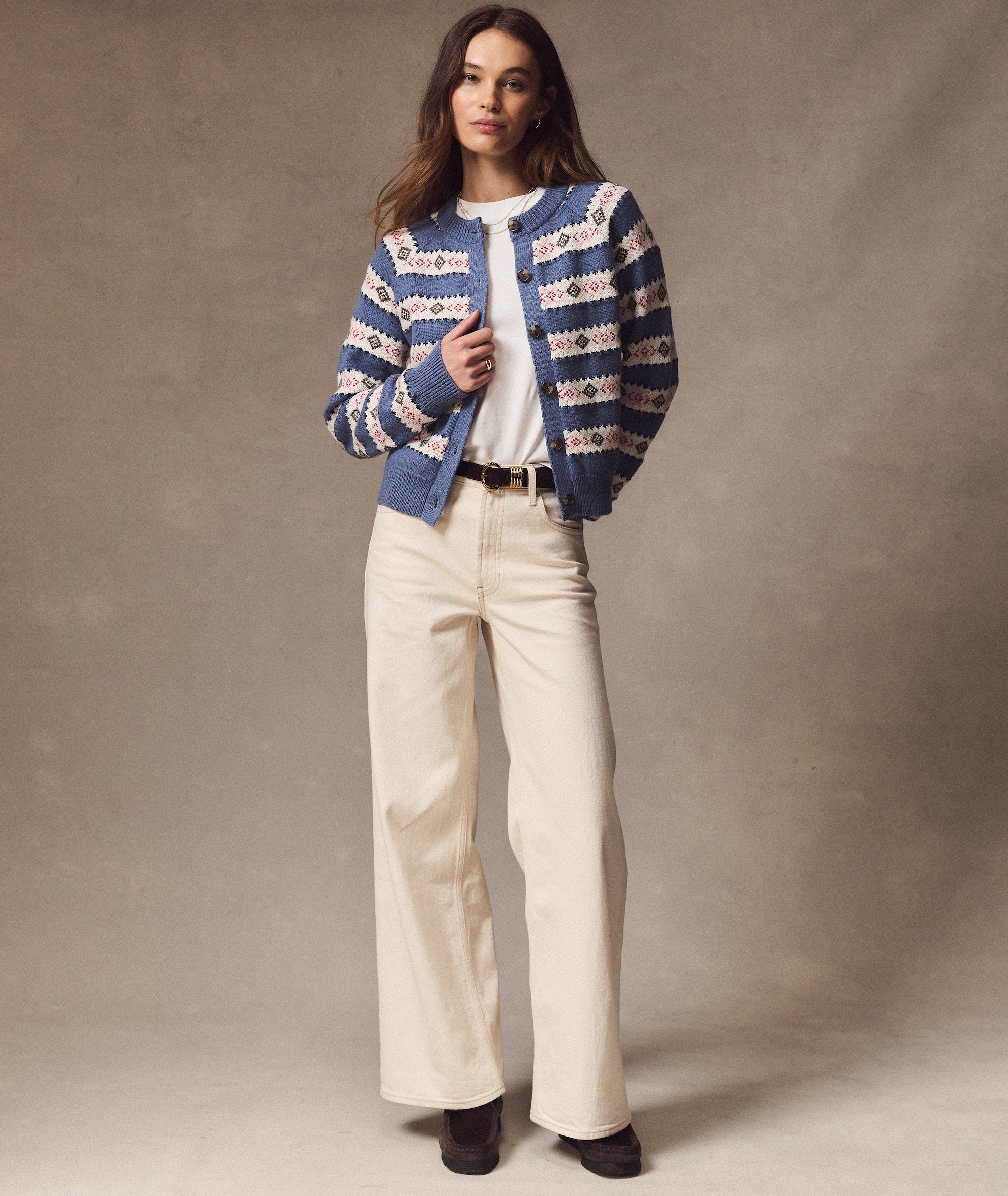 Fiorella Fair Isle Cardigan