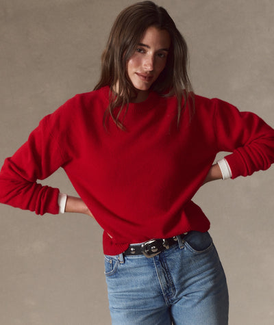 Coastal Merino Crewneck Sweater