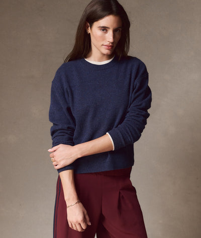 Coastal Merino Crewneck Sweater