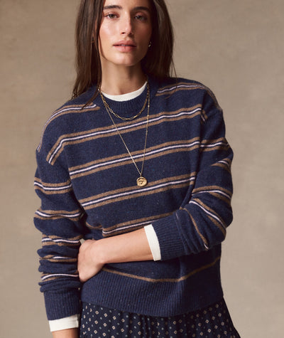 Coastal Merino Crewneck Sweater