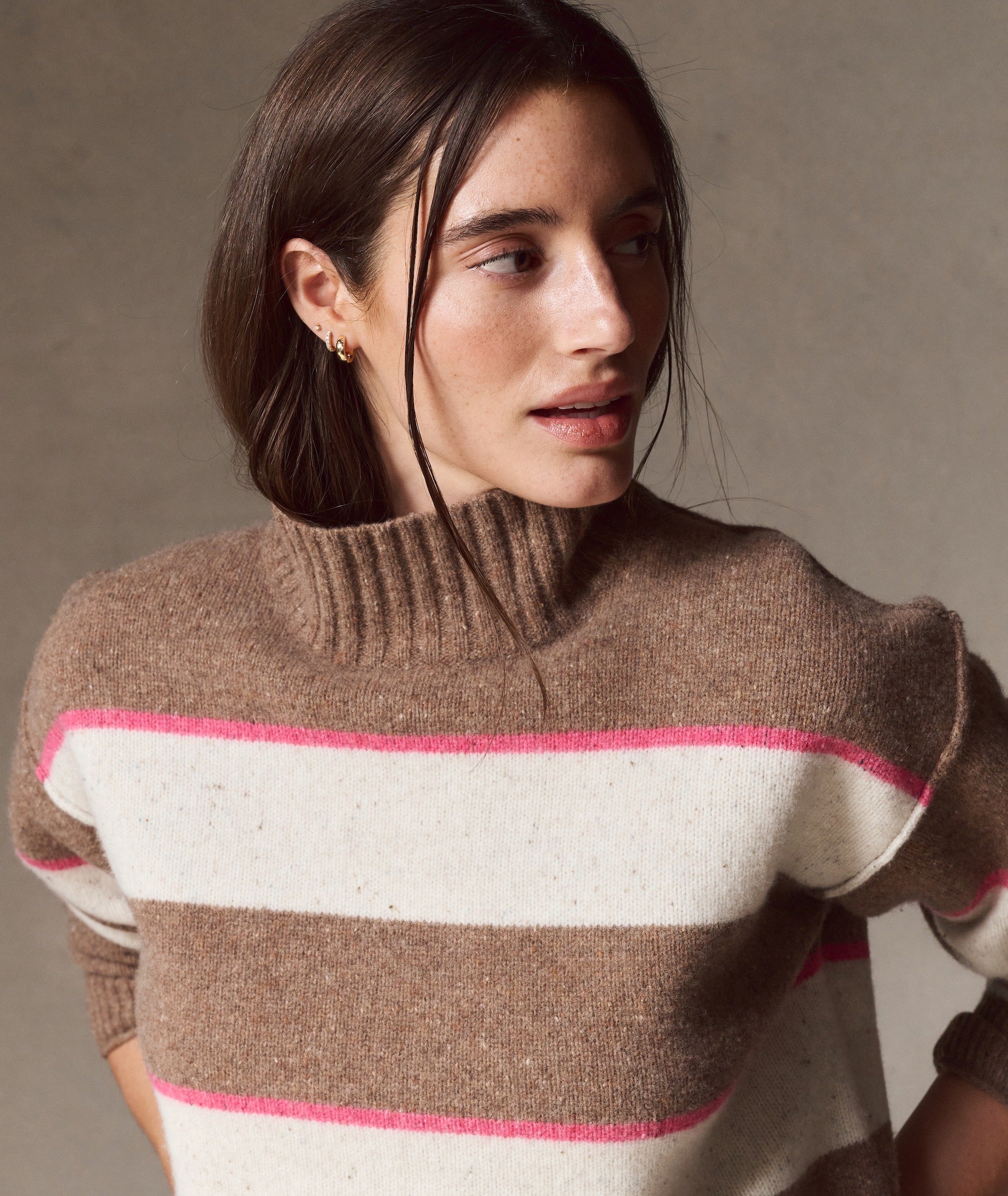 Coastal Merino Turtleneck Sweater