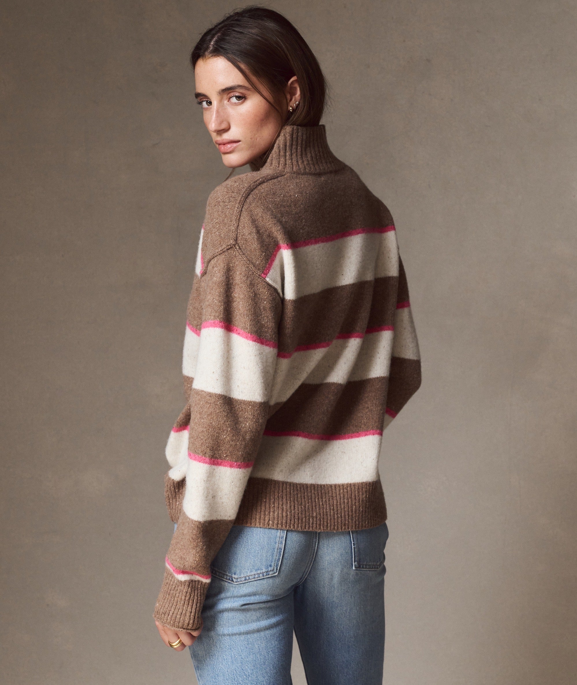 Coastal Merino Turtleneck Sweater
