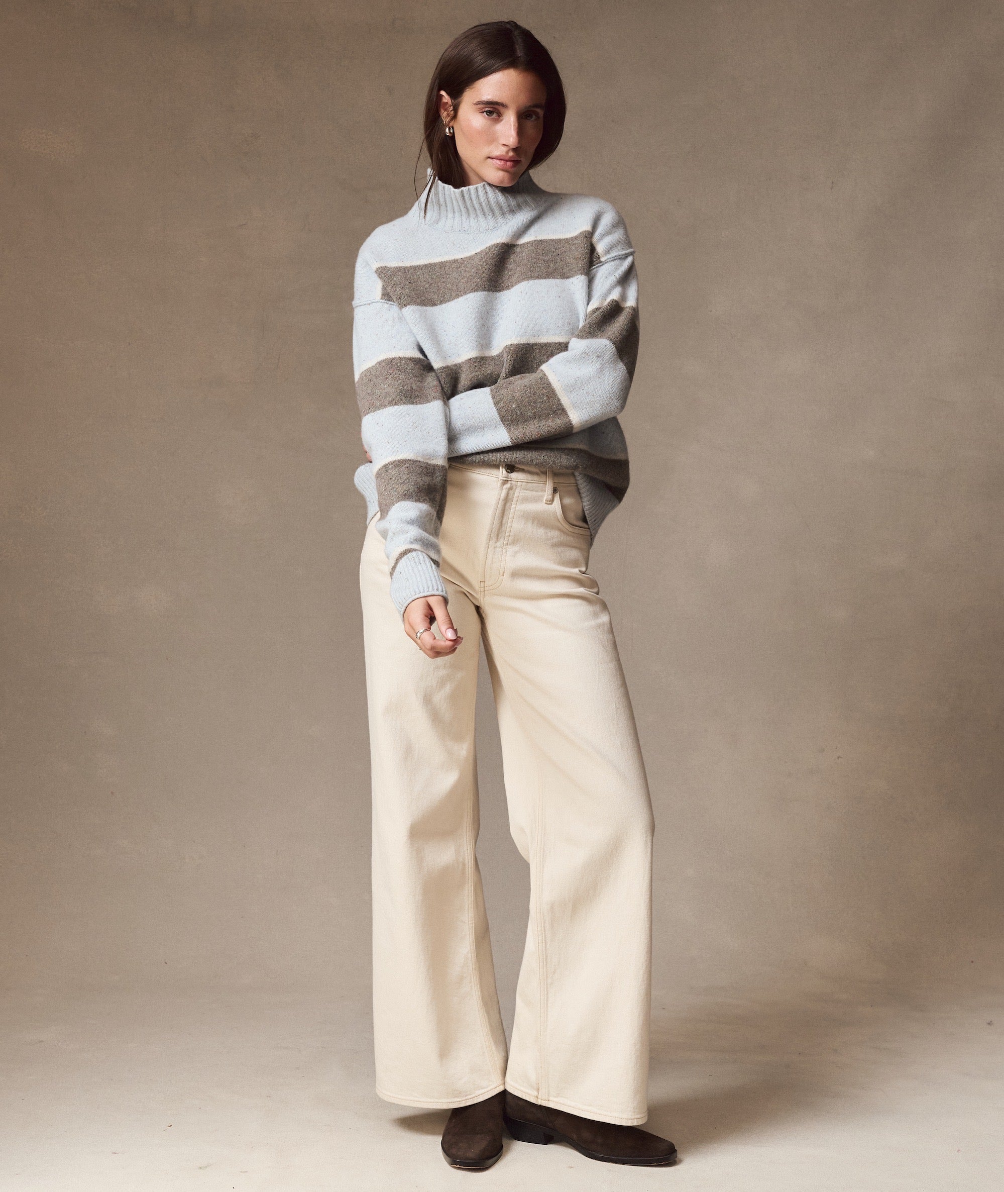 Coastal Merino Turtleneck Sweater