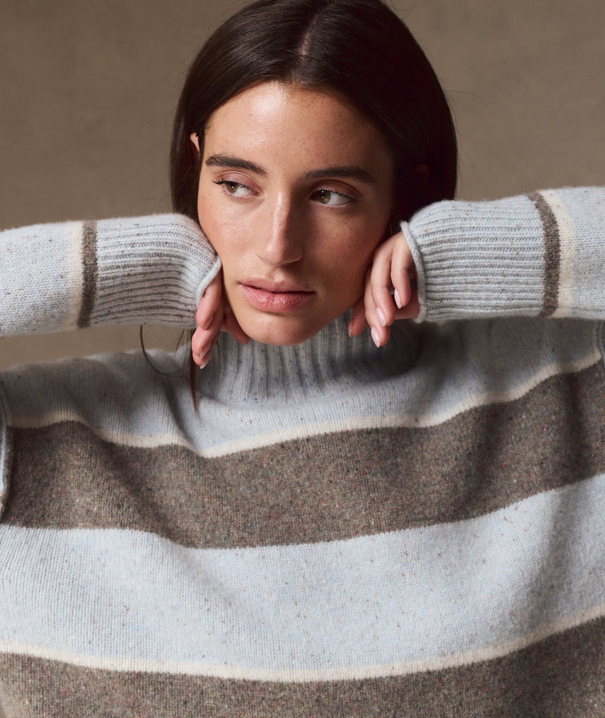 Coastal Merino Turtleneck Sweater