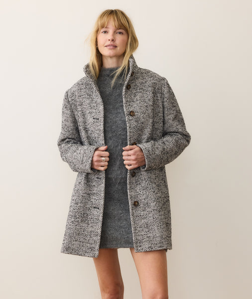Stephanie Cocoon Coat – Marine Layer