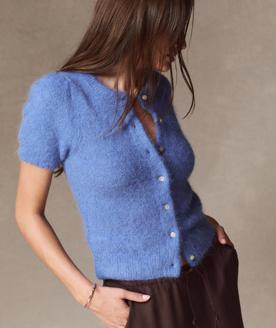 Suri Alpaca Cardigan