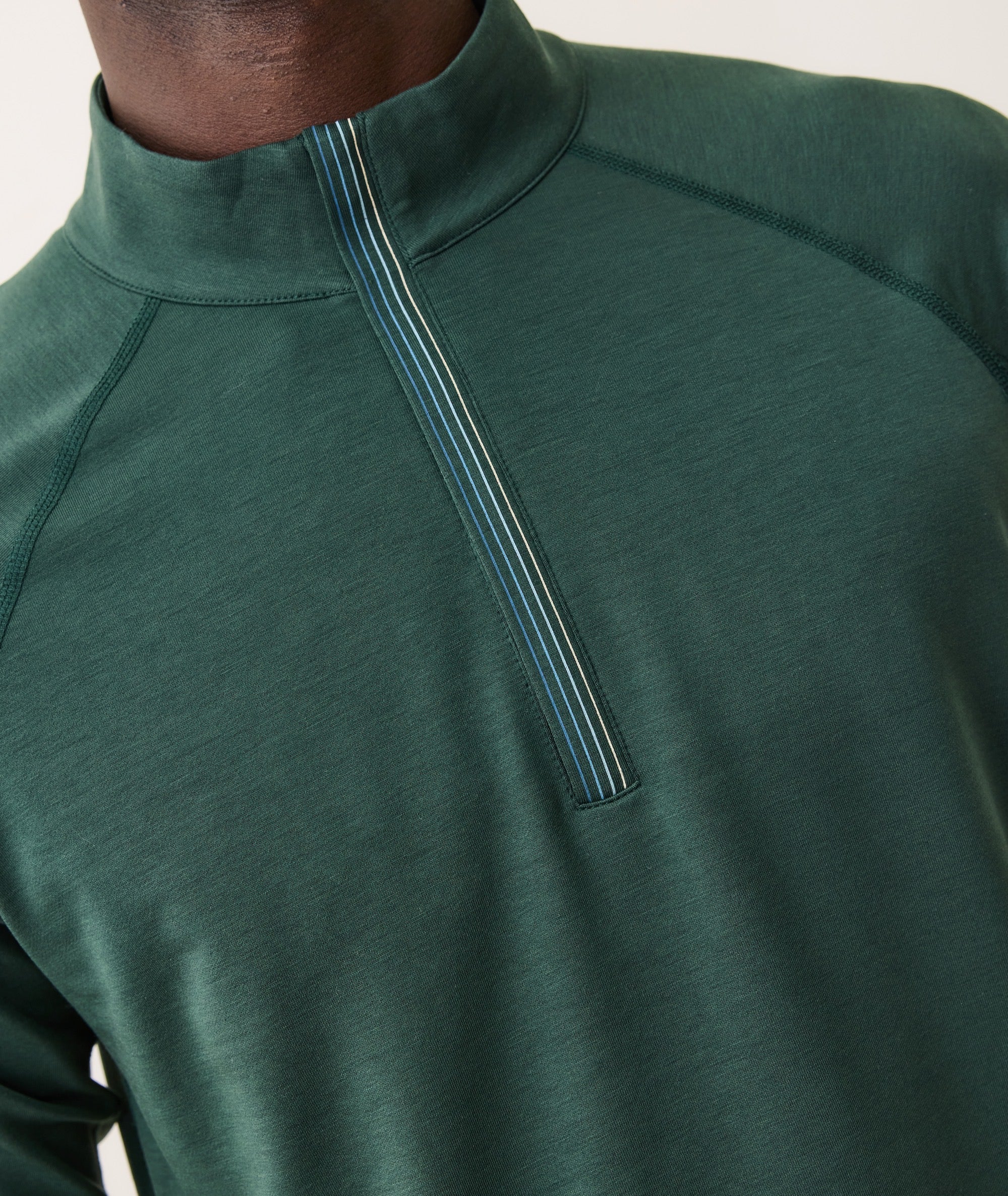 Range Rover Quarter Zip Double Knit Active Quarter Zip – Marine Layer