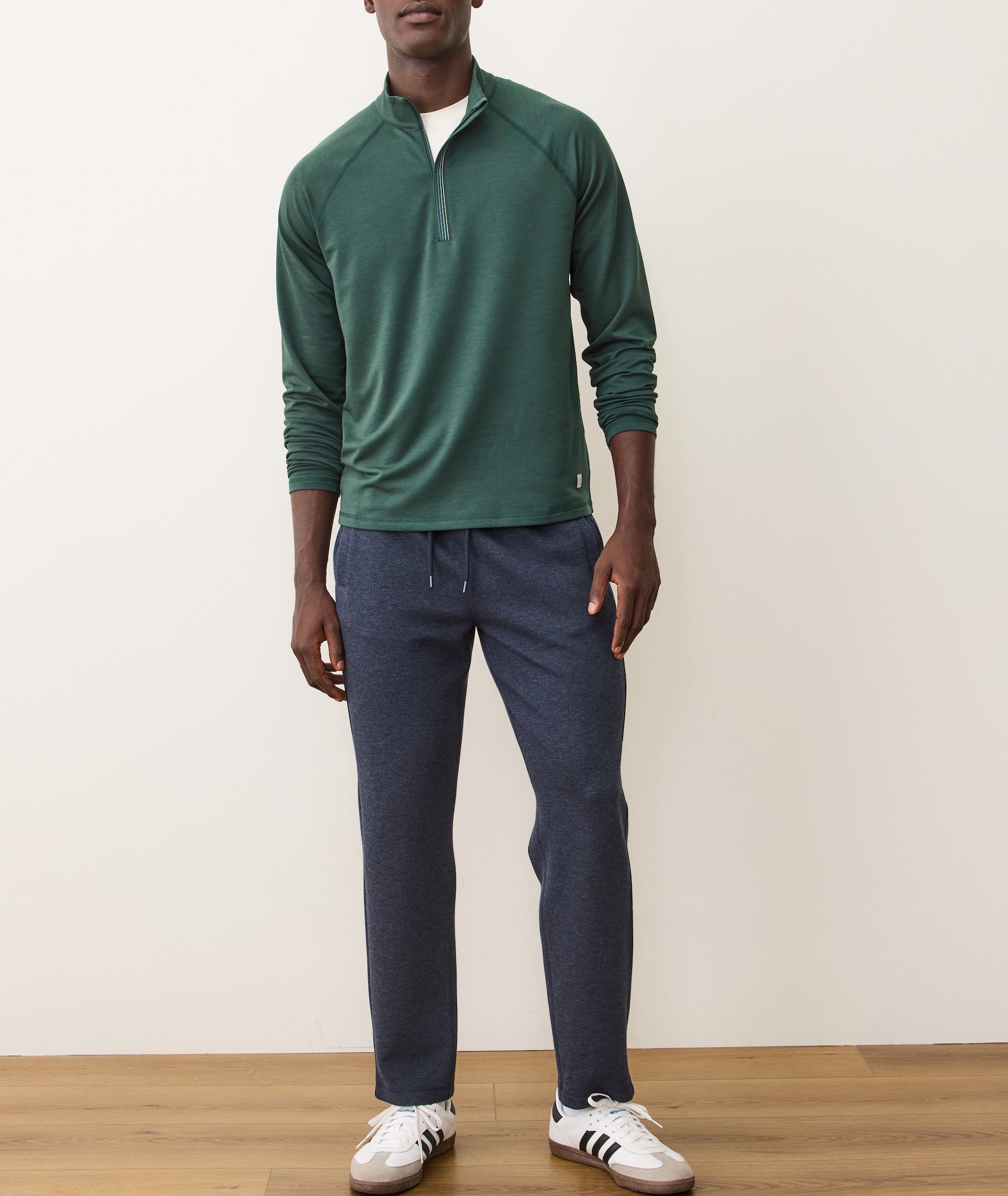 Double Knit Active Quarter Zip