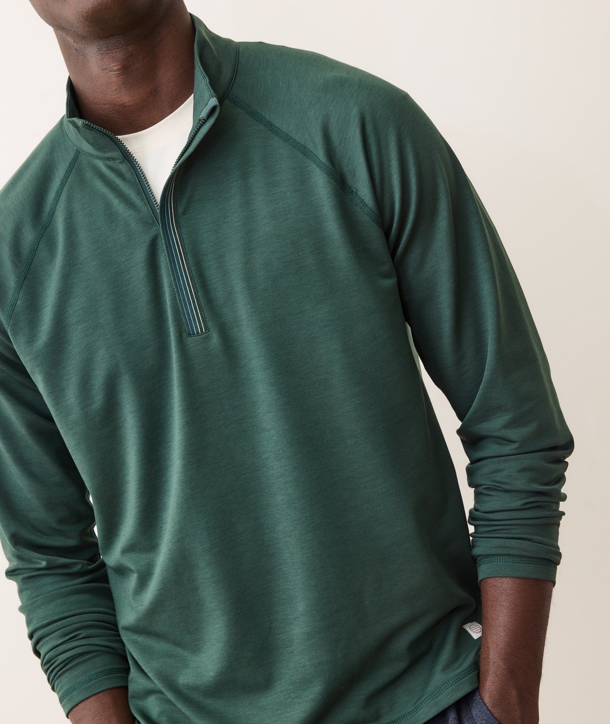 Double Knit Active Quarter Zip
